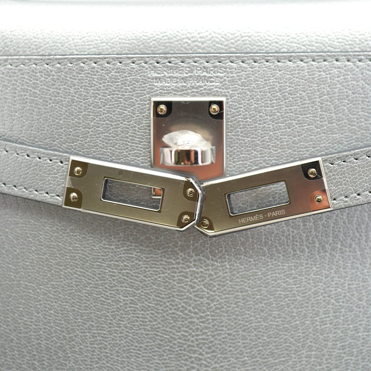 Luxury Promise Japan HERMES KELLY MINI 2 ARGENT CHEVRE CHAMKILA HAND SHOULDER BAG 2026 G STAMP PALLADIUM  HARDWARE 90342998