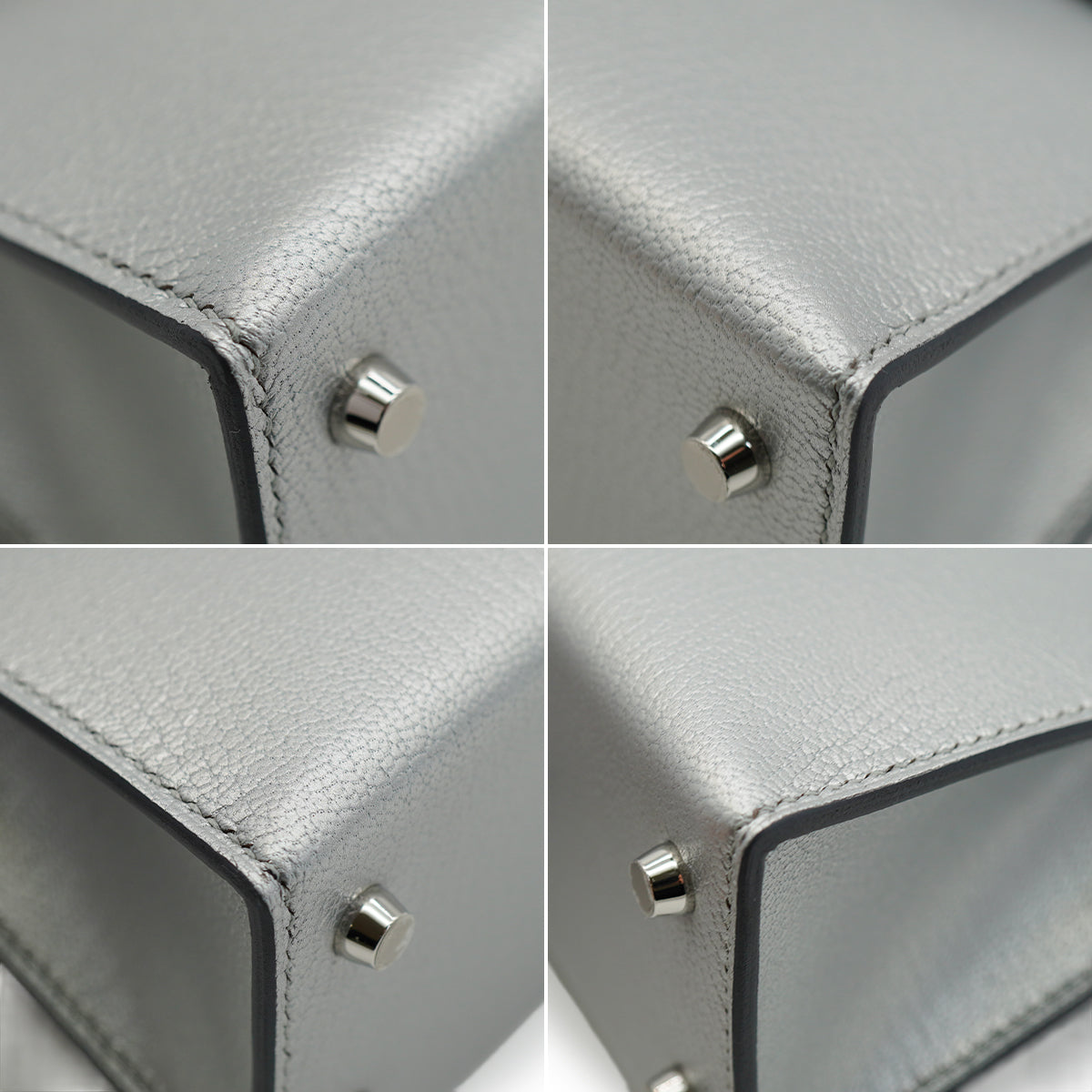 Luxury Promise Japan HERMES KELLY MINI 2 ARGENT CHEVRE CHAMKILA HAND SHOULDER BAG 2026 G STAMP PALLADIUM  HARDWARE 90342998