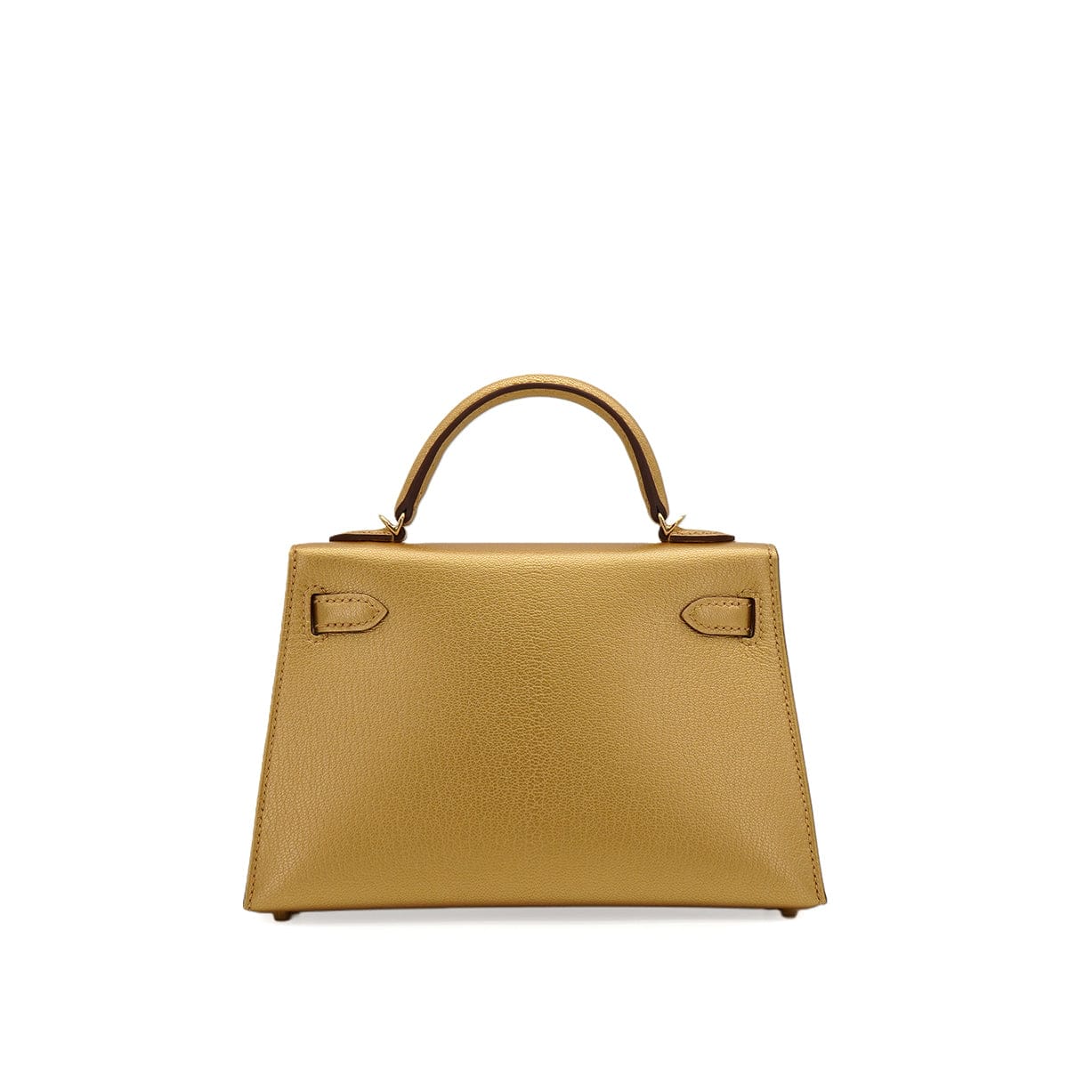 Luxury Promise Japan HERMES KELLY MINI 2 NEW DORE CHEVRE CHAMKILA HAND SHOULDER BAG 2026 G STAMP GOLD HARDWARE 90344348