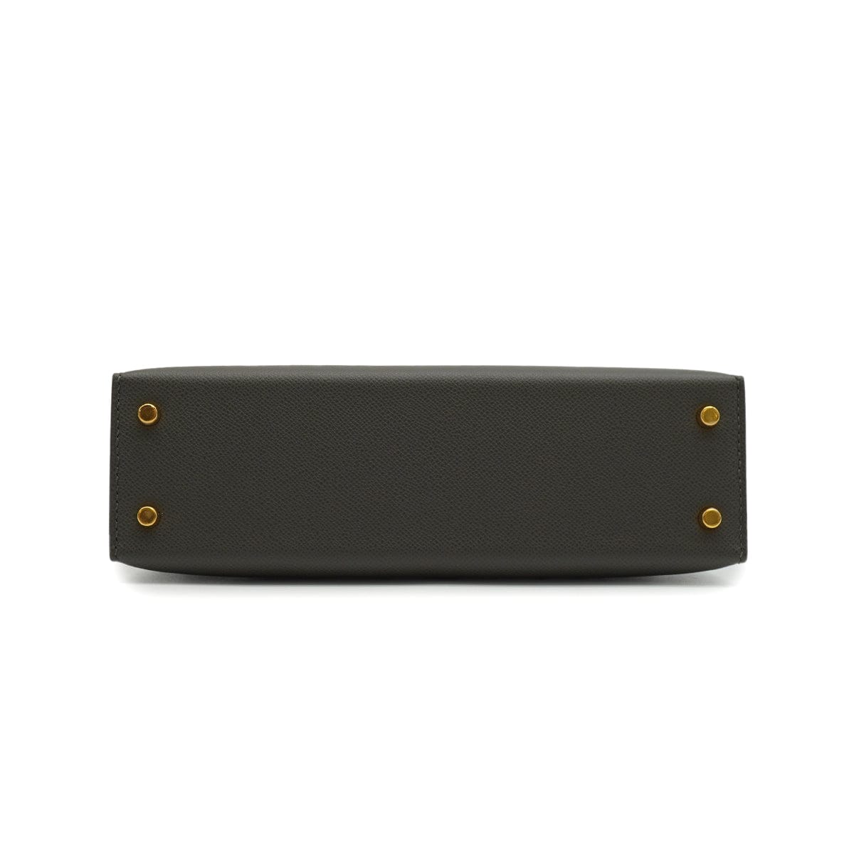 Luxury Promise Japan HERMES KELLY MINI 2 TOUCH SELLIER GRAPHITE ARDOISE VEAU MADAME LIZARD HAND SHOULDER BAG 2023 B STAMP GOLD HARDWARE 90345158