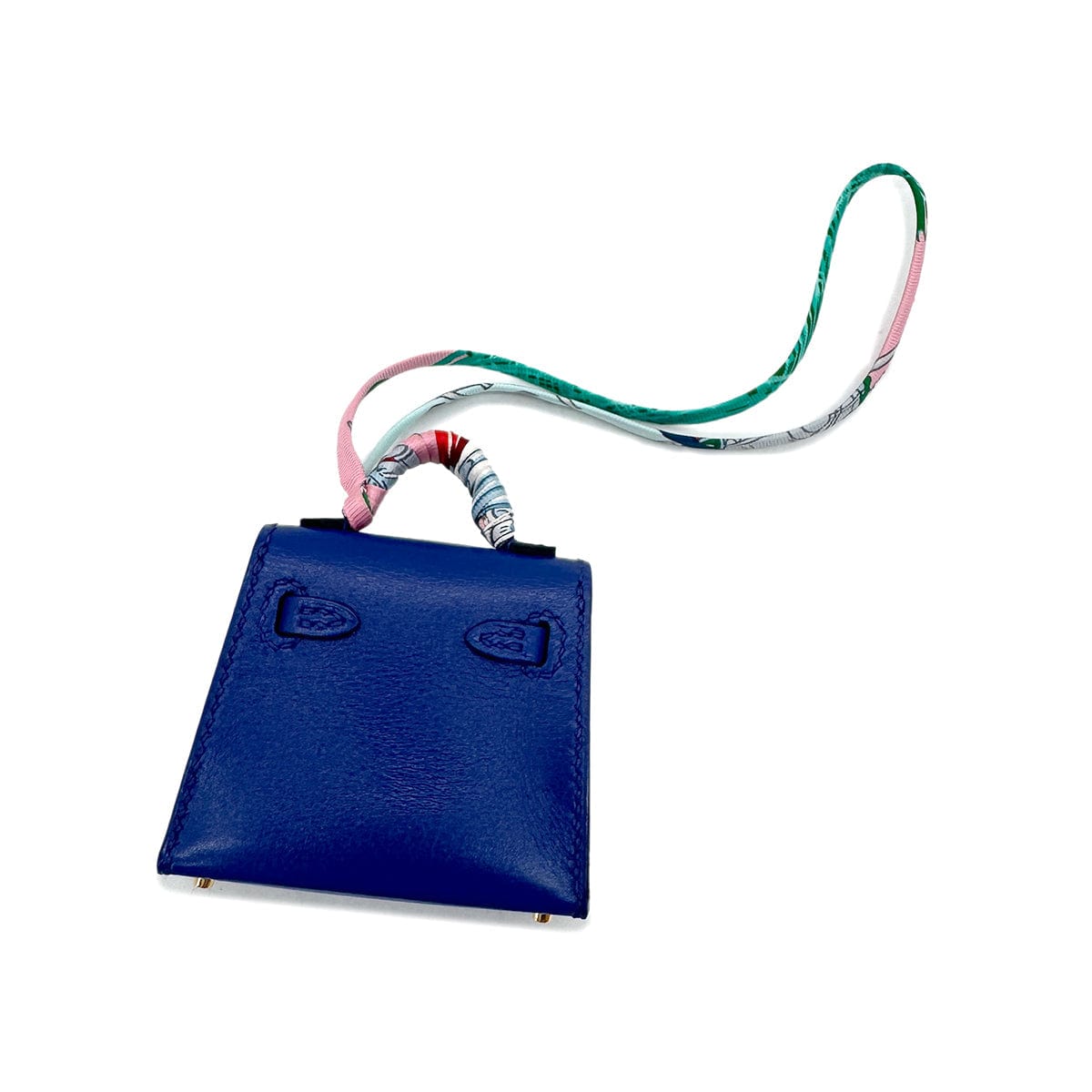 Luxury Promise Japan HERMES KELLY TWILLY CHARM BLUE ELECTRIC VEAU TADELAKT SILK Y 90291902