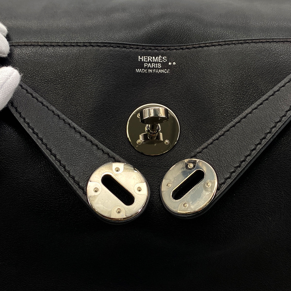 Luxury Promise Japan HERMES LINDY TOUCH 30 BLACK VOLUPTO NILOTICUS SHOULDER BAG A SHW 90299050