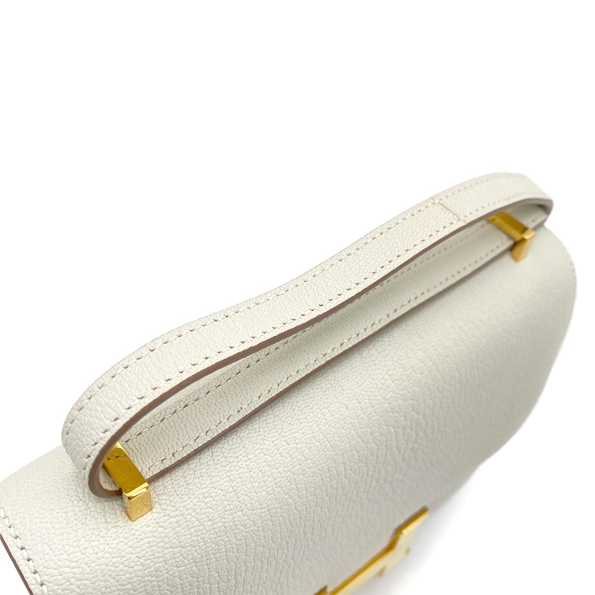 Luxury Promise Japan HERMES MINI CONSTANCE 18 MUSHROOM CHEVRE SHOULDER BAG B GHW 90243210