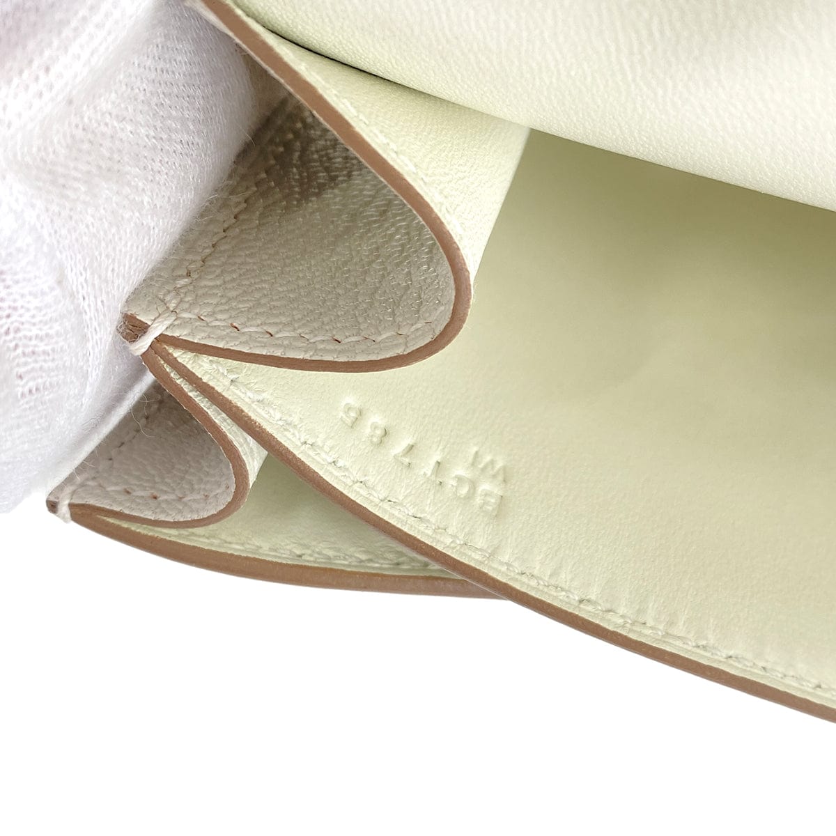 Luxury Promise Japan HERMES MINI CONSTANCE 18 MUSHROOM CHEVRE SHOULDER BAG B GHW 90243210