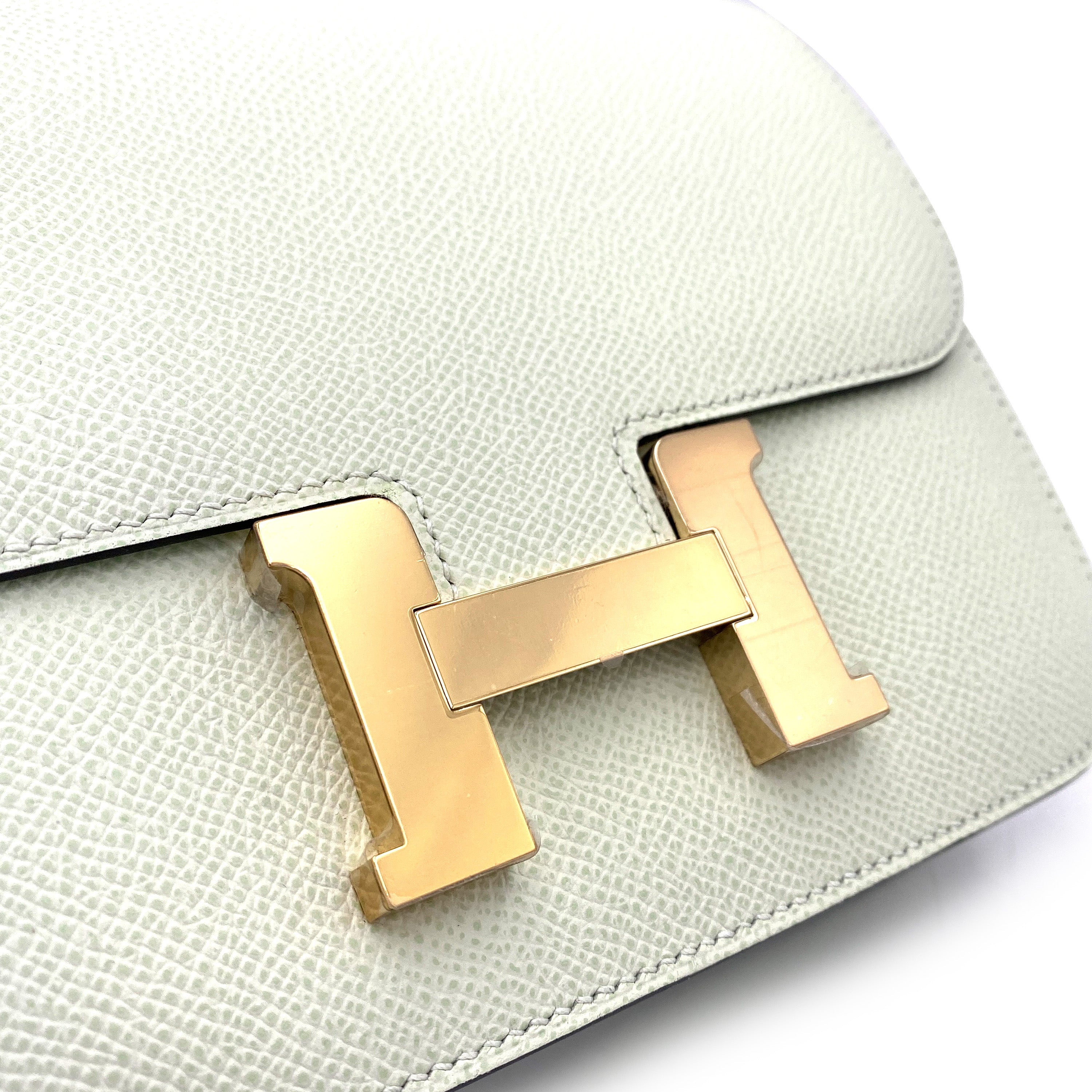 Luxury Promise Japan HERMES MINI CONSTANCE 18 VERT FIZZ EPSOM SHOULDER BAG B 90249018