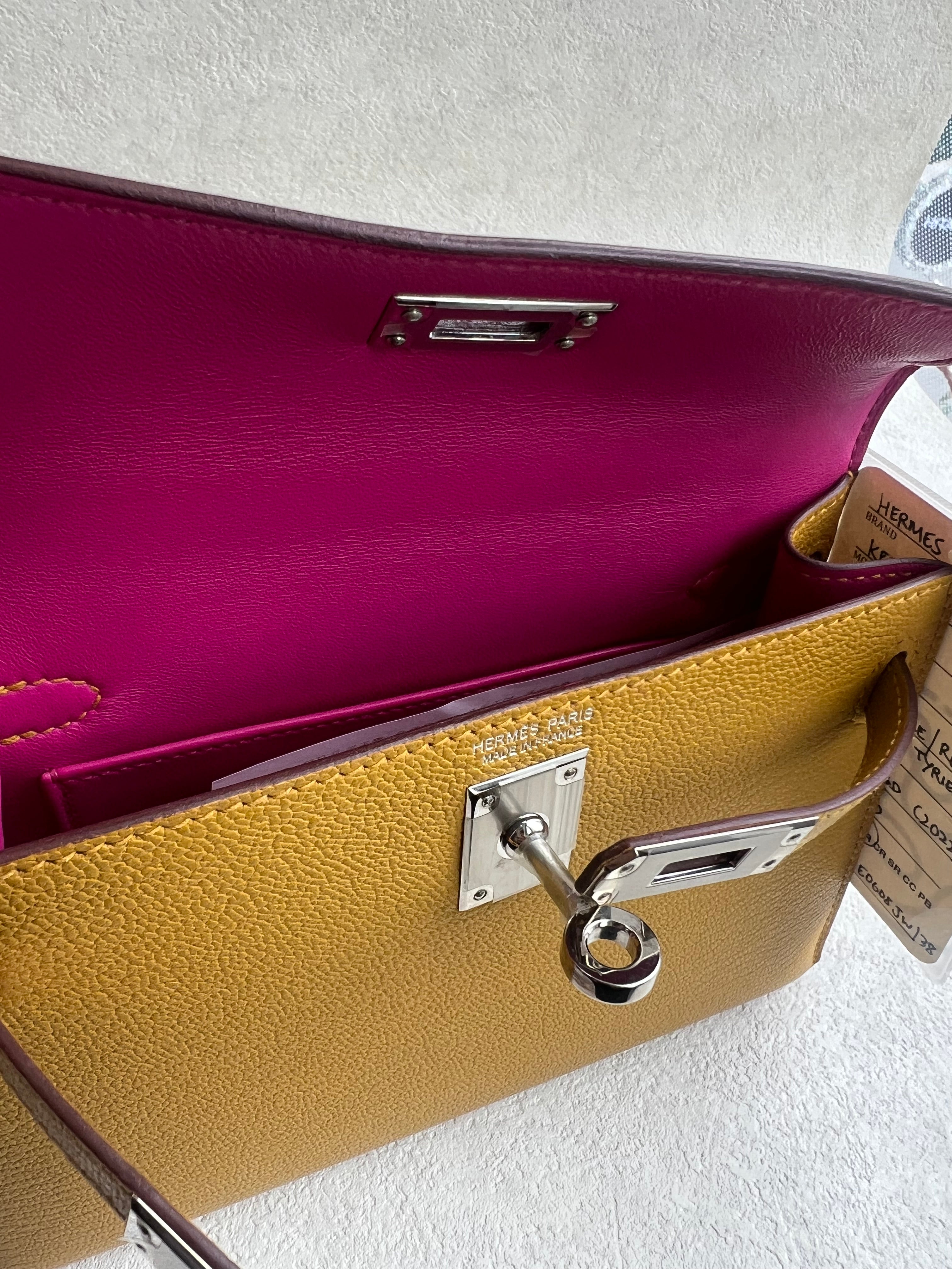 Luxury Promise Japan Hermes Mini Kelly Jaune Ambre SYCYB1099