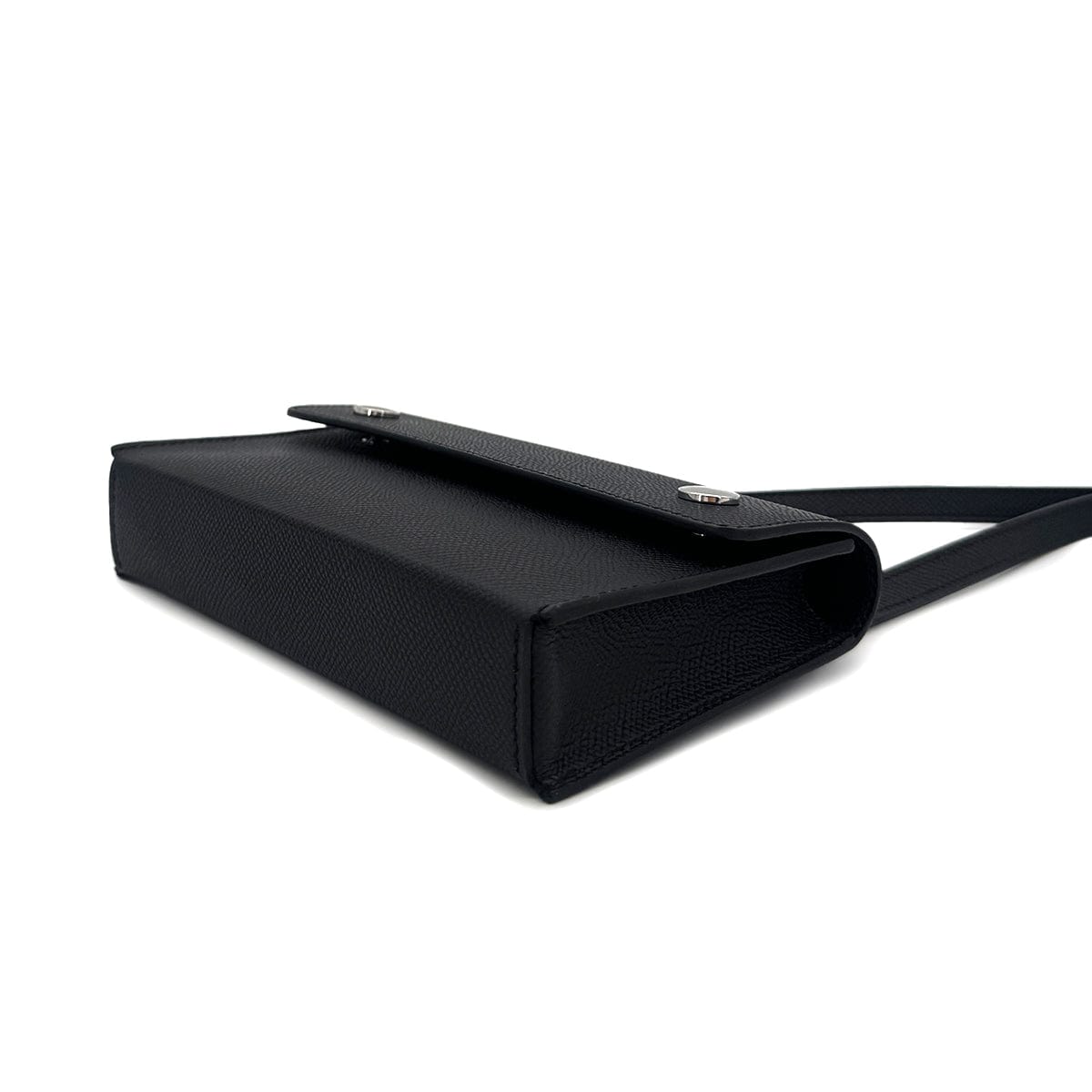 Luxury Promise Japan HERMES NAPPE TO GO BLACK EPSOM W 90283458