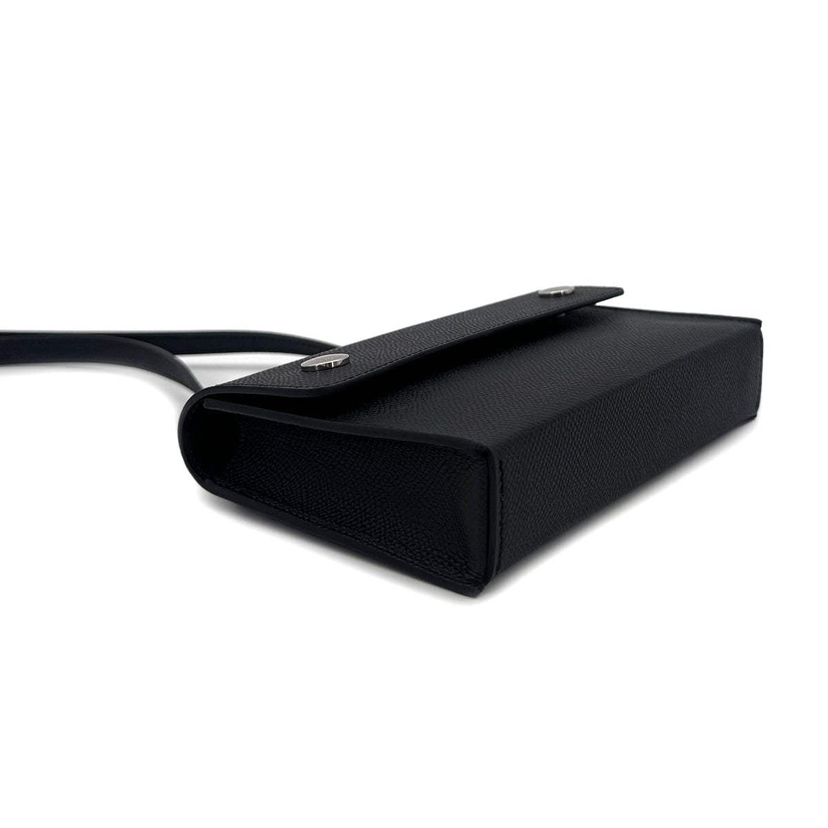 Luxury Promise Japan HERMES NAPPE TO GO BLACK EPSOM W 90283458