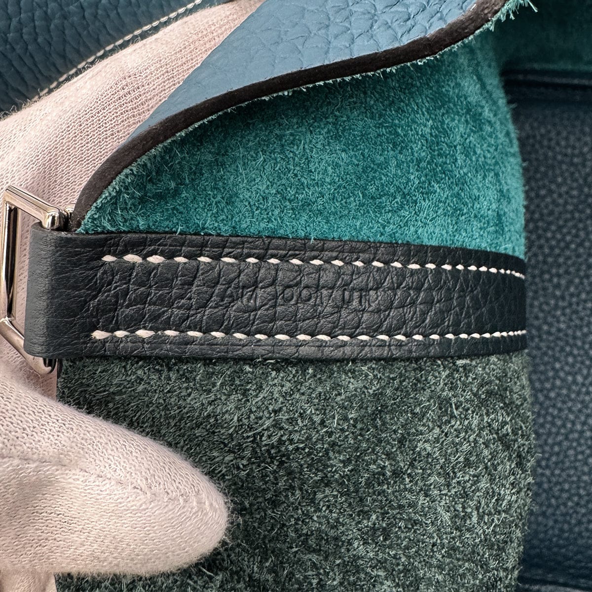 Luxury Promise Japan HERMES PICOTIN LOCK CASAQUE MM VERT CYPRES VERT BOSPHORE TAURILLON CLEMENCE HAND BAG Z SHW 90300854