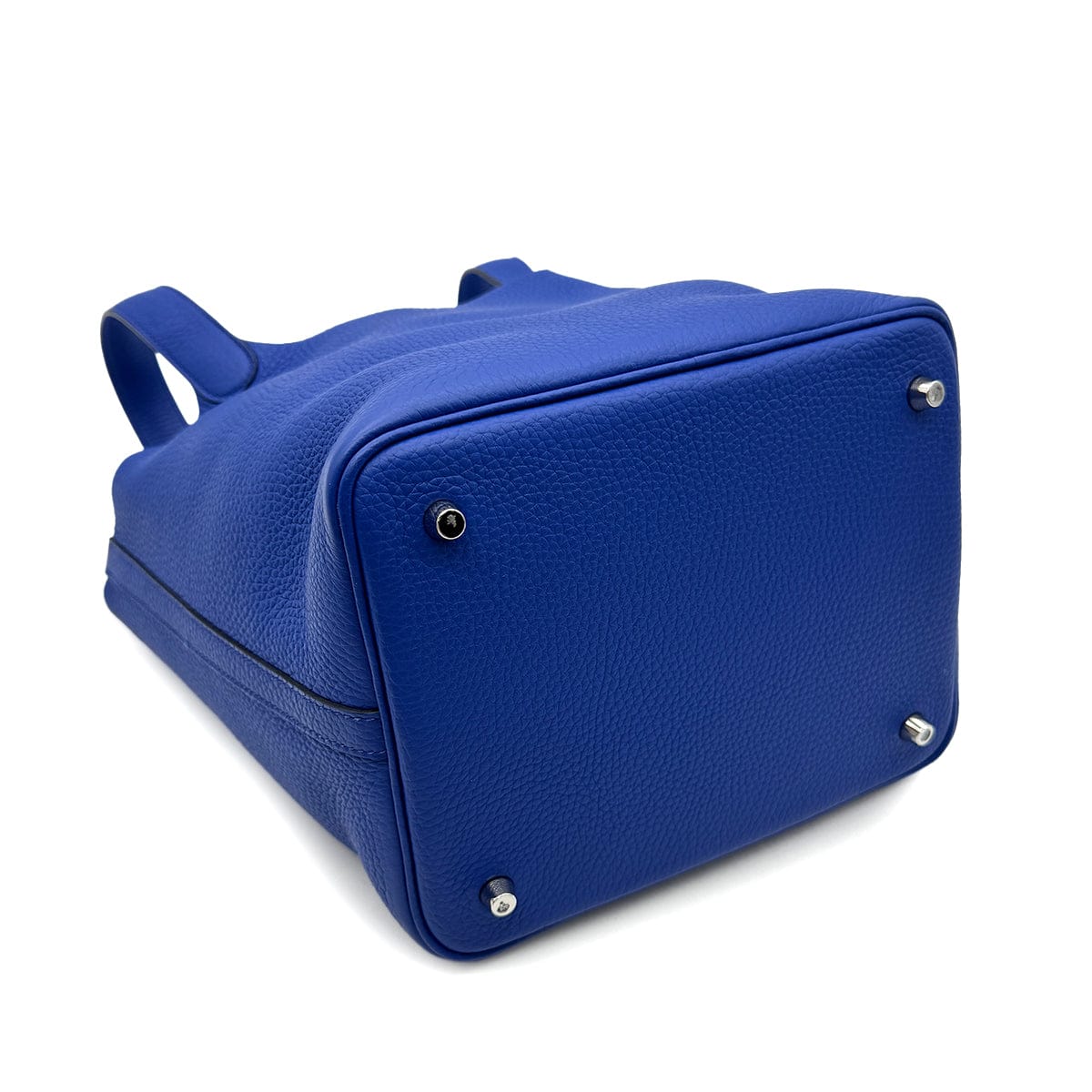 Luxury Promise Japan HERMES PICOTIN LOCK MM BLUE ROYAL TAURILLON CLEMENCE HAND BAG U SHW 90300852