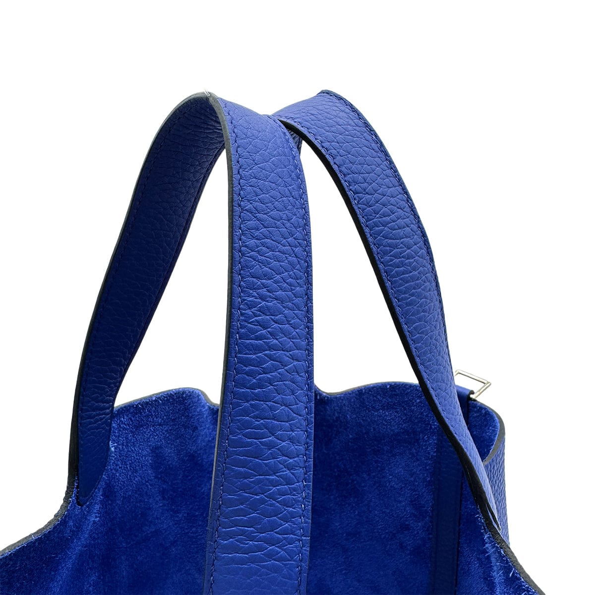 Luxury Promise Japan HERMES PICOTIN LOCK MM BLUE ROYAL TAURILLON CLEMENCE HAND BAG U SHW 90300852