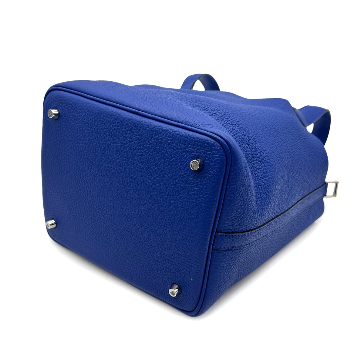 Luxury Promise Japan HERMES PICOTIN LOCK MM BLUE ROYAL TAURILLON CLEMENCE HAND BAG U SHW 90300852