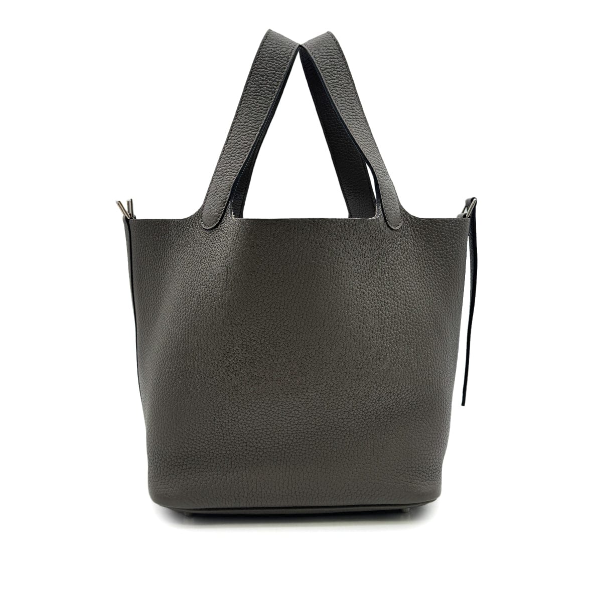 Luxury Promise Japan HERMES PICOTIN LOCK MM GRIS MEYER TAURILLON CLEMENCE HAND BAG D SHW 90299754