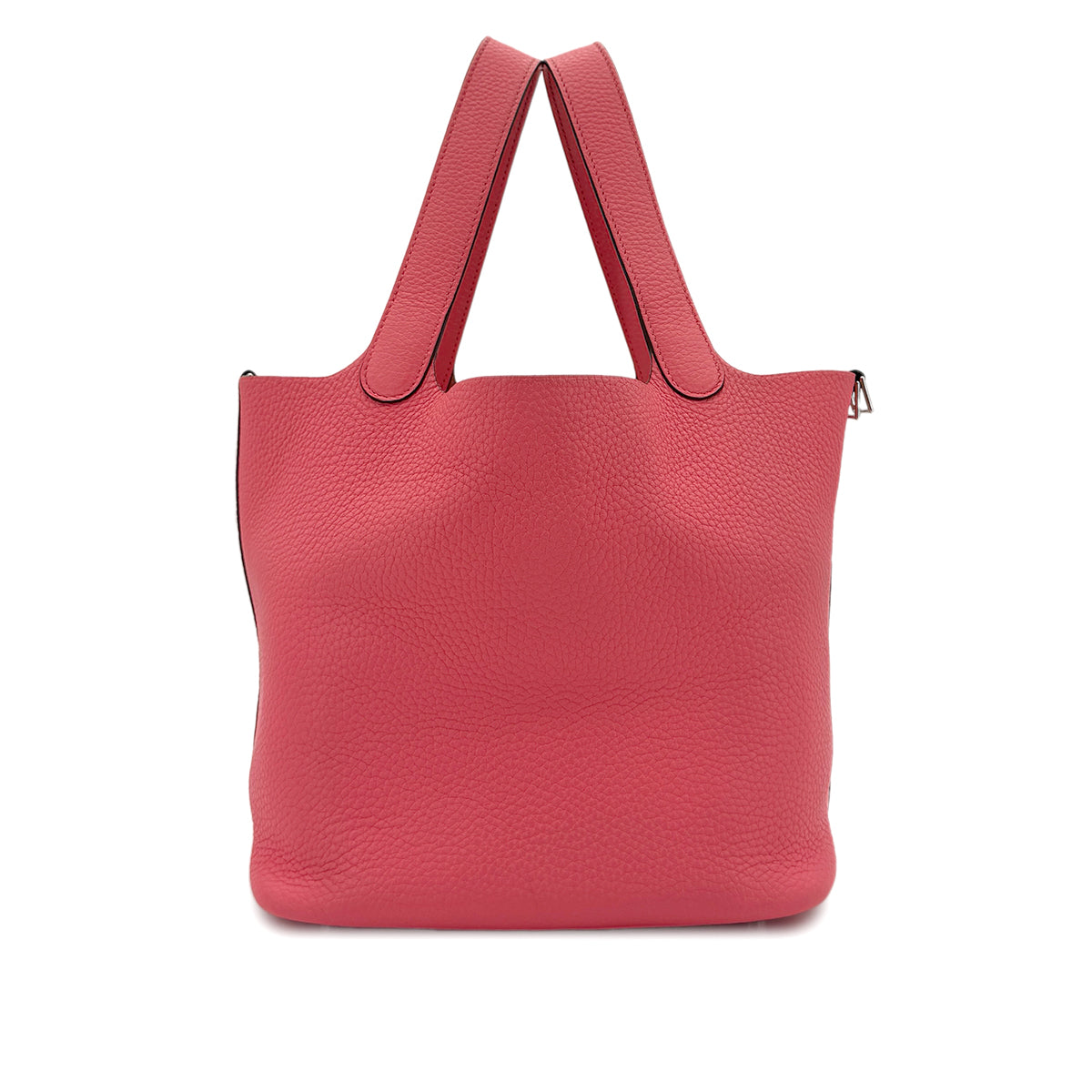 Luxury Promise Japan HERMES PICOTIN LOCK MM ROSE AZALEE TAURILLON CLEMENCE HAND BAG Y SHW 90295828