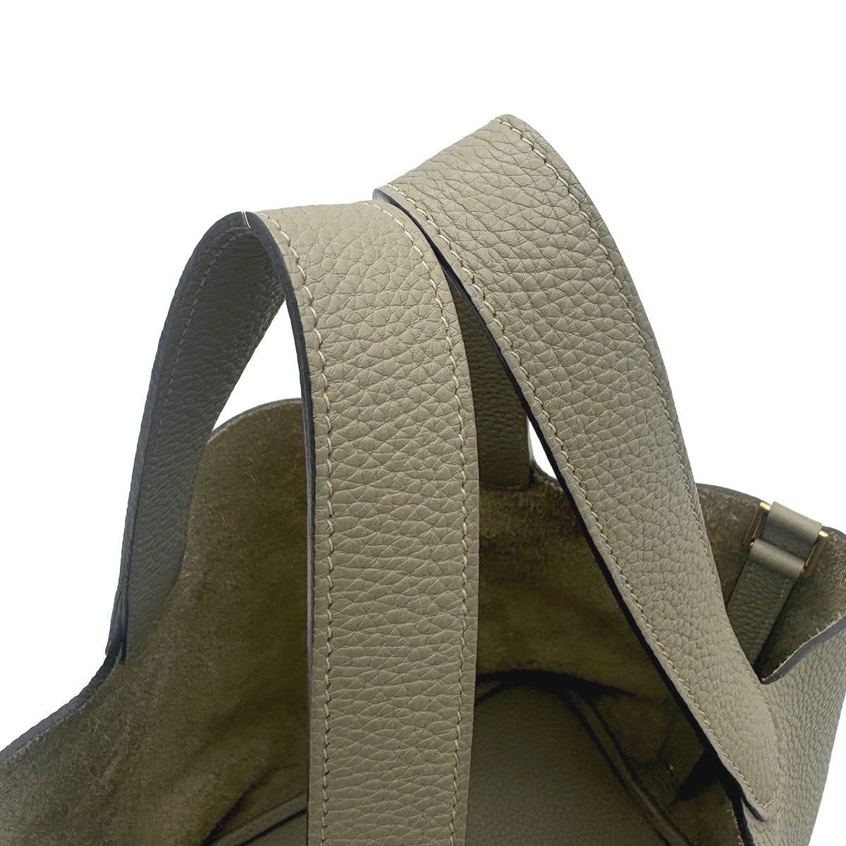 Luxury Promise Japan HERMES PICOTIN LOCK MM SAUGE TAURILLON CLEMENCE HAND BAG A GHW 90296043