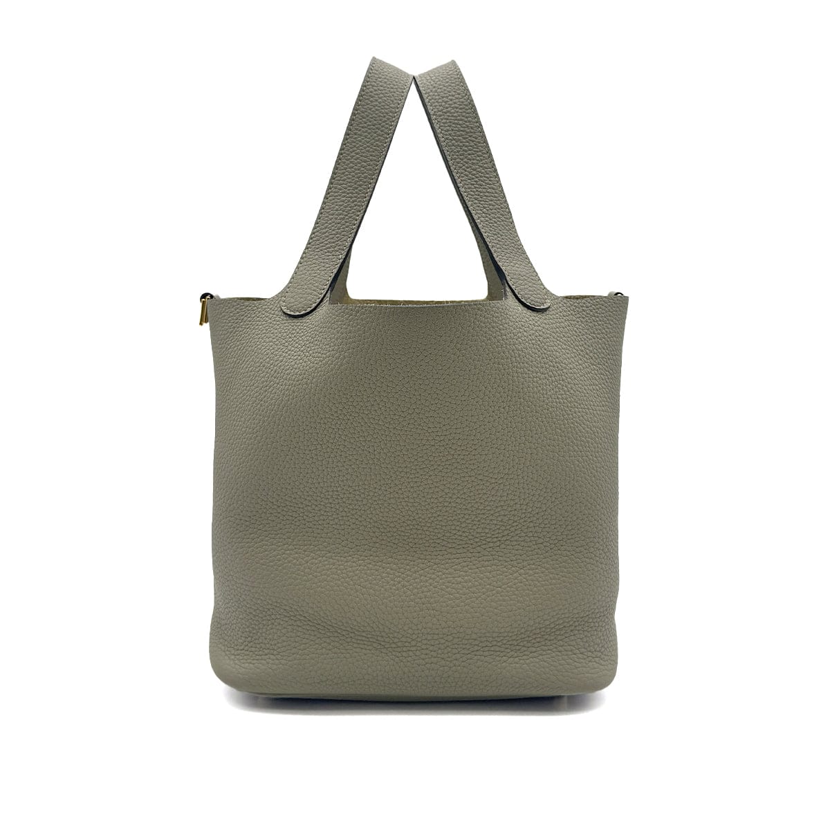 Luxury Promise Japan HERMES PICOTIN LOCK MM SAUGE TAURILLON CLEMENCE HAND BAG A GHW 90296043