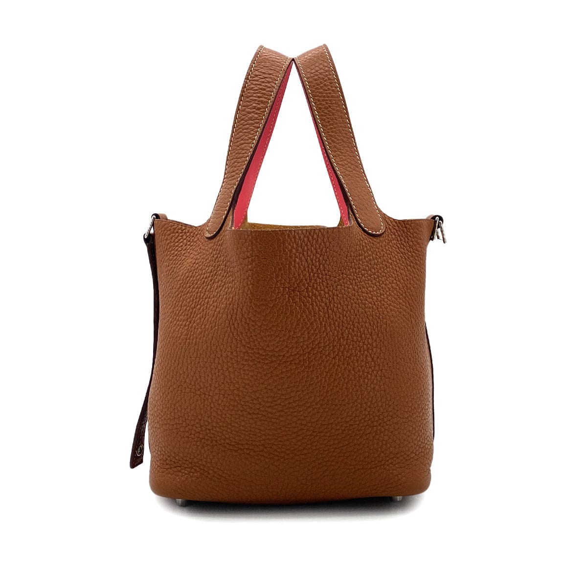 Luxury Promise Japan HERMES PICOTIN LOCK PM ECLAT GOLD ROSE AZALEE TAURILLON CLEMENCE HAND BAG D SHW 90301732