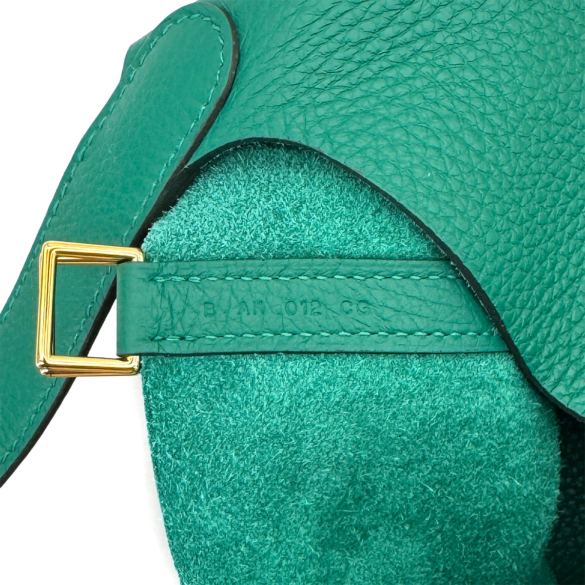 Luxury Promise Japan HERMES PICOTIN LOCK PM VERT VERTIGO TAURILLON CLEMENCE HAND BAG B GHW 90299172