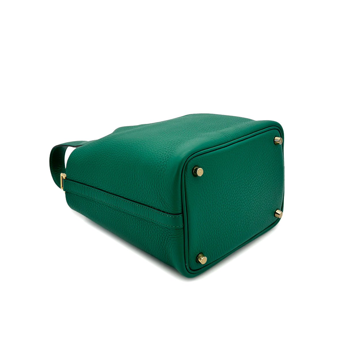 Luxury Promise Japan HERMES PICOTIN LOCK PM VERT VERTIGO TAURILLON CLEMENCE HAND BAG B GHW 90299172