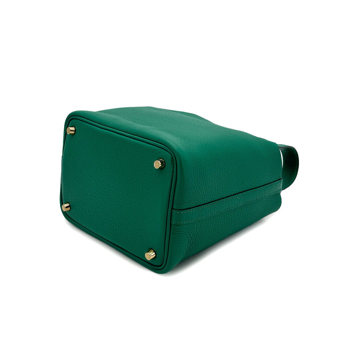 Luxury Promise Japan HERMES PICOTIN LOCK PM VERT VERTIGO TAURILLON CLEMENCE HAND BAG B GHW 90299172