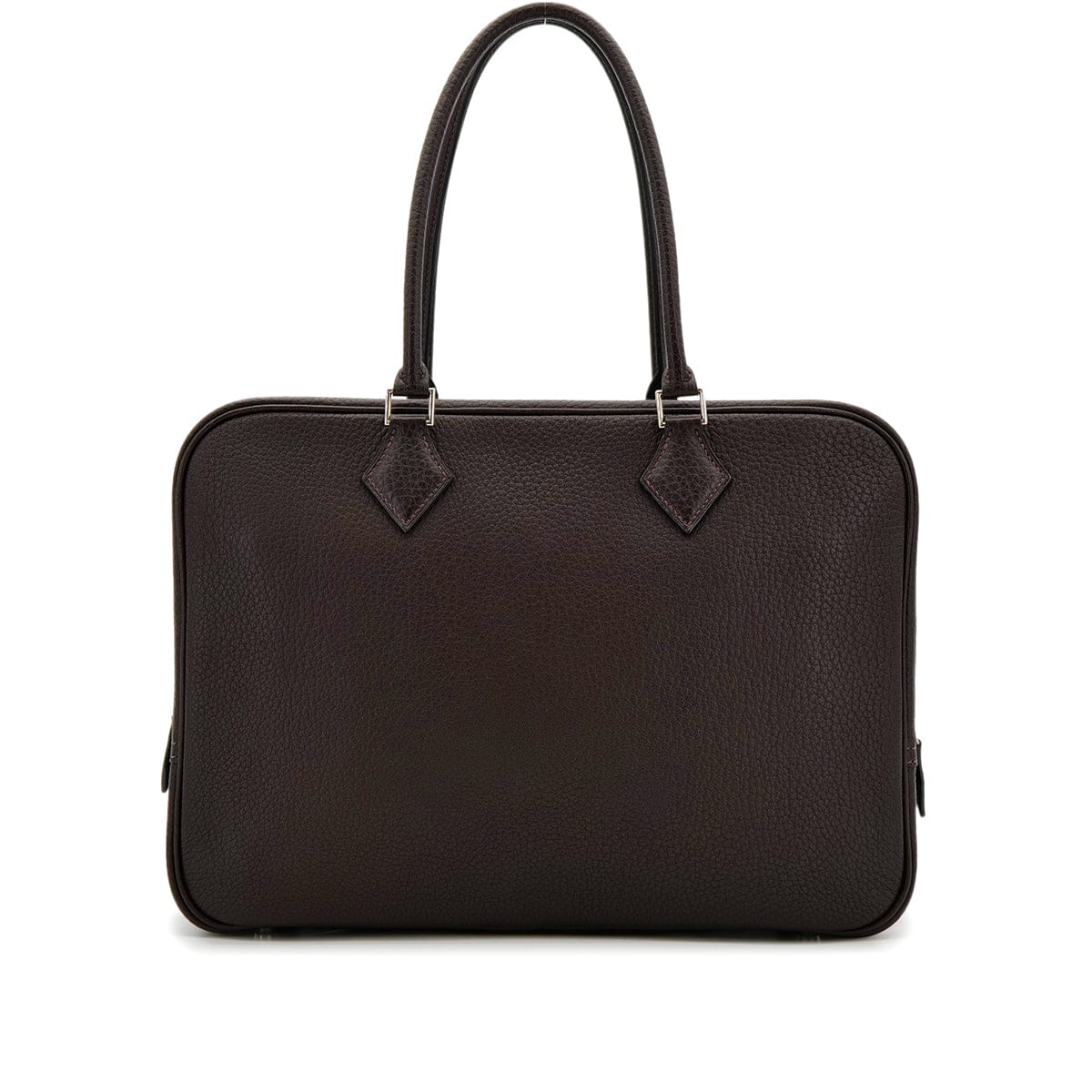 Luxury Promise Japan HERMES PLUME 32 EBENE FJORD HAND BAG □J PHW 90303900