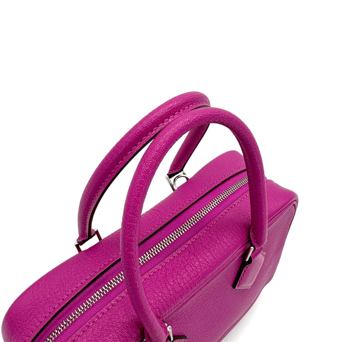Luxury Promise Japan HERMES PLUME2 MINI ROSE PURPLE CHEVRE HAND SHOULDER BAG 2017 A STAMP PALLADIUM HARDWARE 90323192