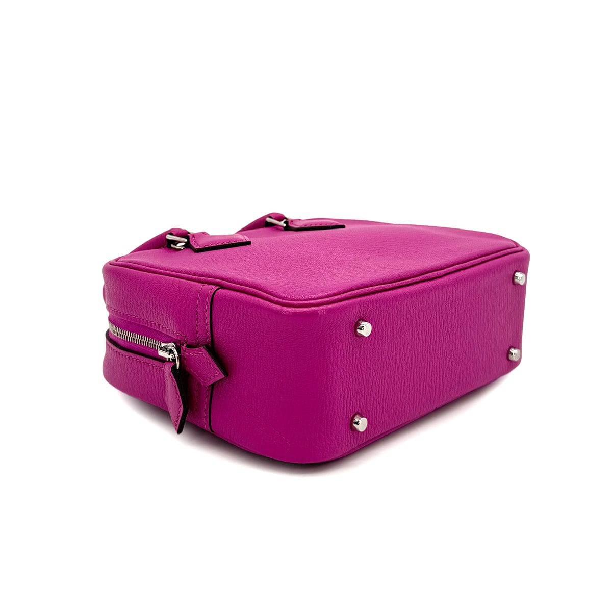 Luxury Promise Japan HERMES PLUME2 MINI ROSE PURPLE CHEVRE HAND SHOULDER BAG 2017 A STAMP PALLADIUM HARDWARE 90323192