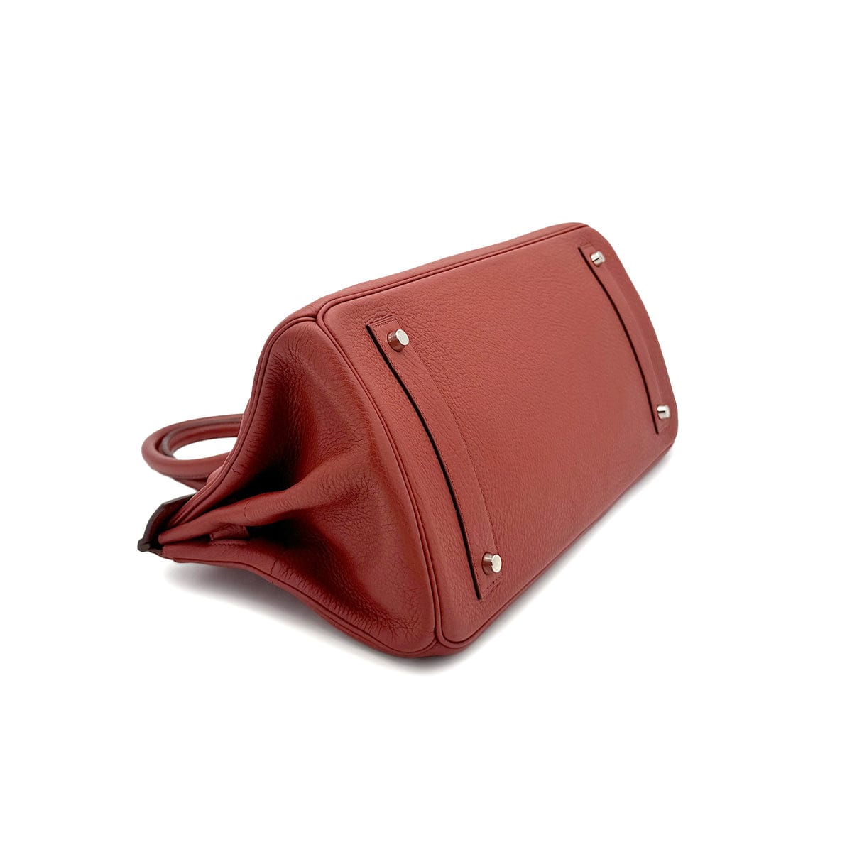 Luxury Promise Japan HERMES SHOULDER BIRKIN 42 RED TAURILLON CLEMENCE HAND BAG □I SHW 90275779