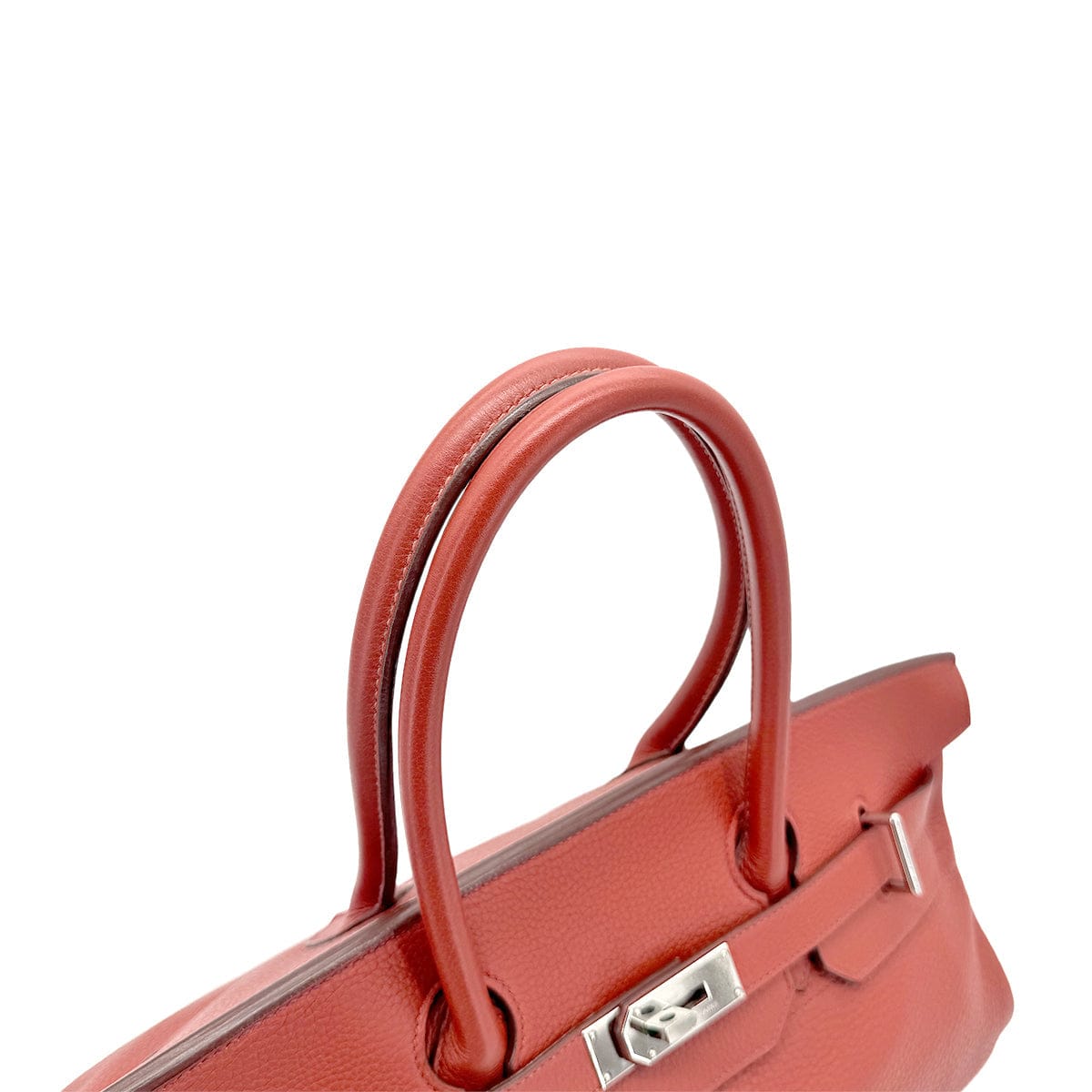 Luxury Promise Japan HERMES SHOULDER BIRKIN 42 RED TAURILLON CLEMENCE HAND BAG □I SHW 90275779