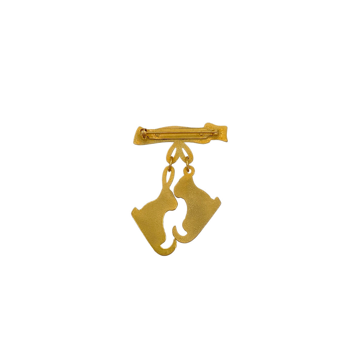 Luxury Promise Japan HERMES SKATE SHOES BROOCH LES FETES EN HERMES GOLD ACCESSORY 90278924