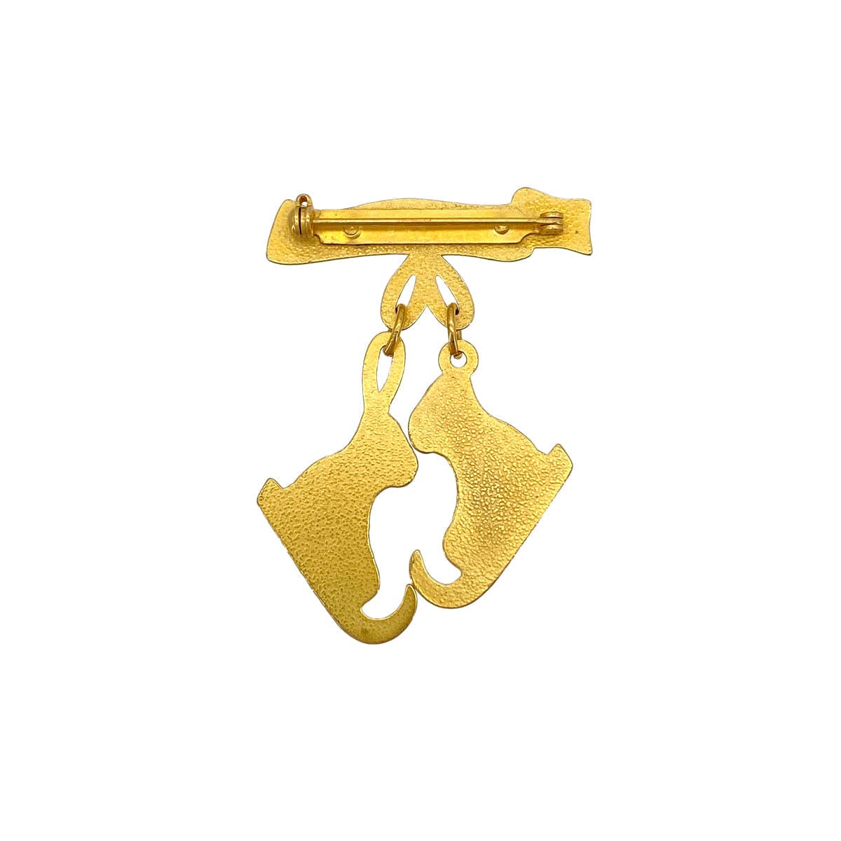 Luxury Promise Japan HERMES SKATE SHOES BROOCH LES FETES EN HERMES GOLD ACCESSORY 90278949