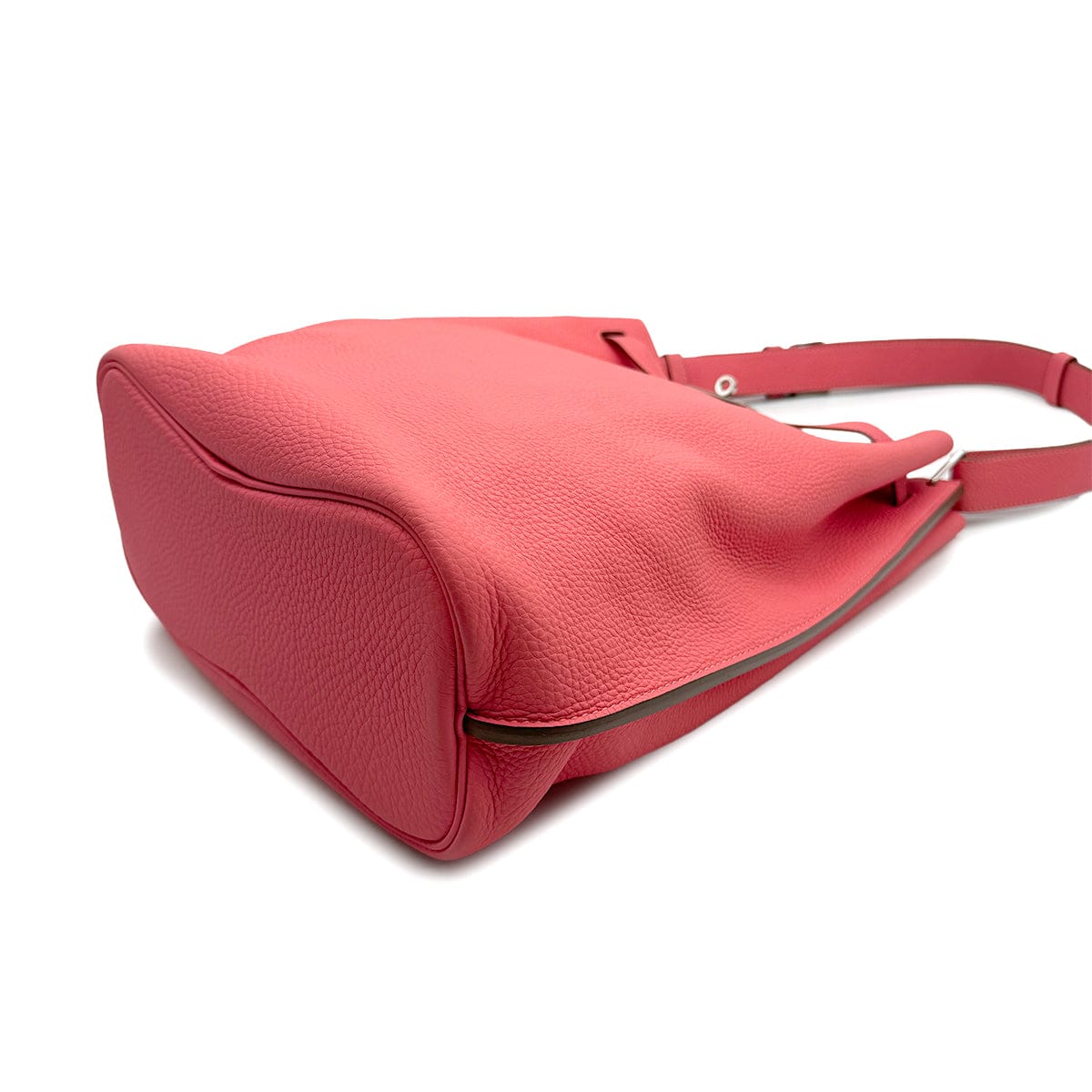 Luxury Promise Japan HERMES SO KELLY 26 ROSE LIPSTICK TAURILLON CLEMENCE SHOULDER BAG 2013 SQUARE Q PALLADIUM HARDWARE 90308972