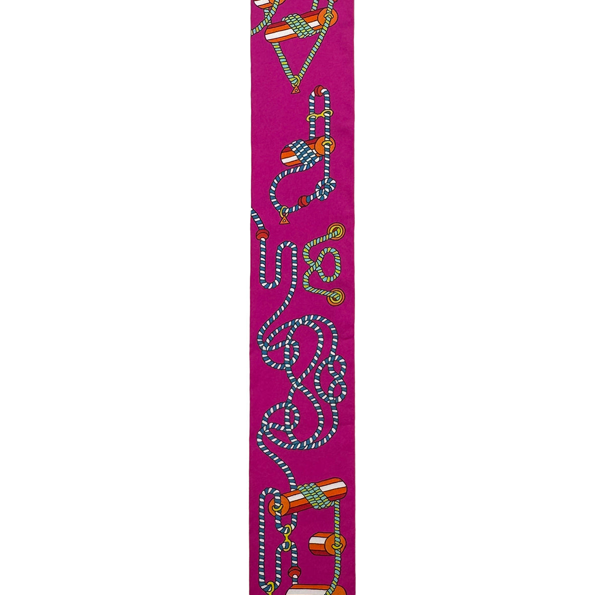 Luxury Promise Japan HERMES TWILLY CORDAGES SCARF MULTICOLOR SILK 90289551