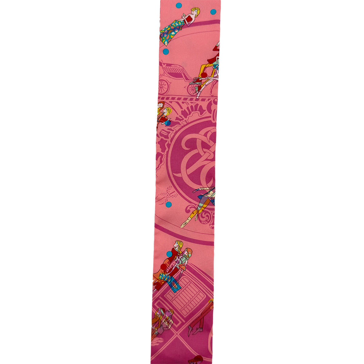 Luxury Promise Japan HERMES TWILLY EXLIBRIS LES PARISIENNES SCARF MULTICOLOR SILK 90295853