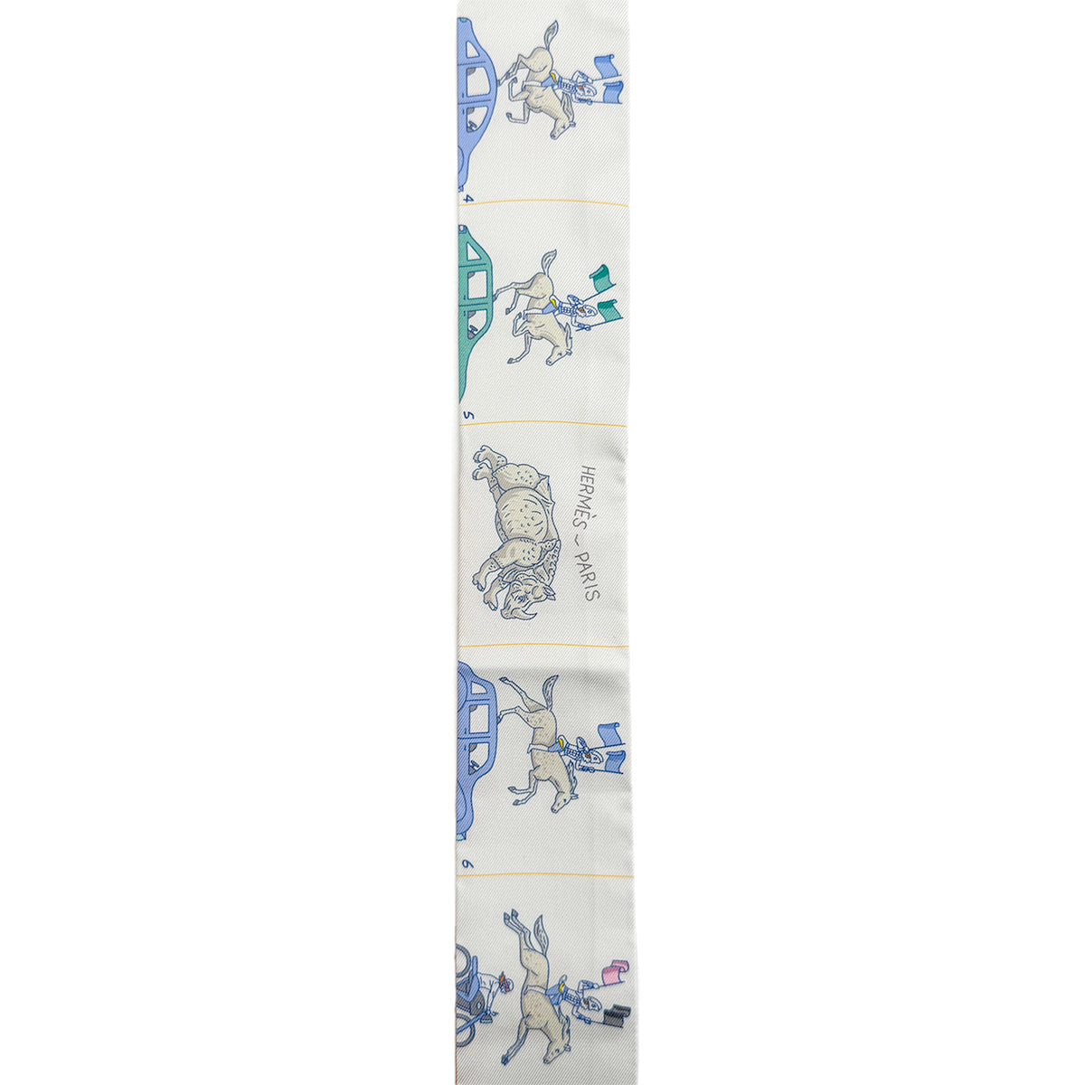 Luxury Promise Japan HERMES TWILLY PARADE CG SCARF MULTICOLOR SILK 90279971
