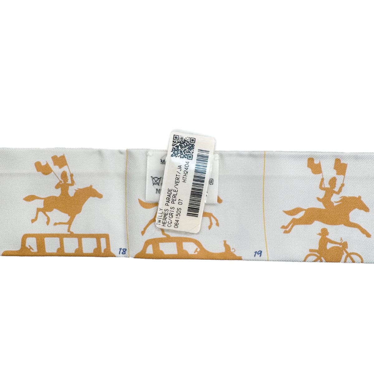 Luxury Promise Japan HERMES TWILLY PARADE SCARF MULTICOLOR SILK 90279972