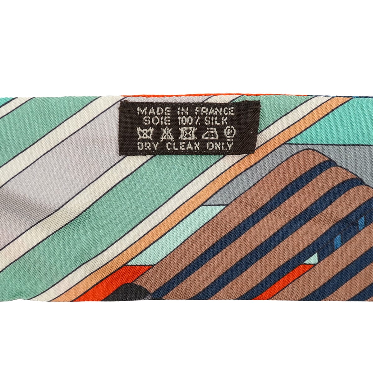 Luxury Promise Japan HERMES TWILLY SANGLES EN ZIGZAG SCARF MULTICOLOR SILK 90328692