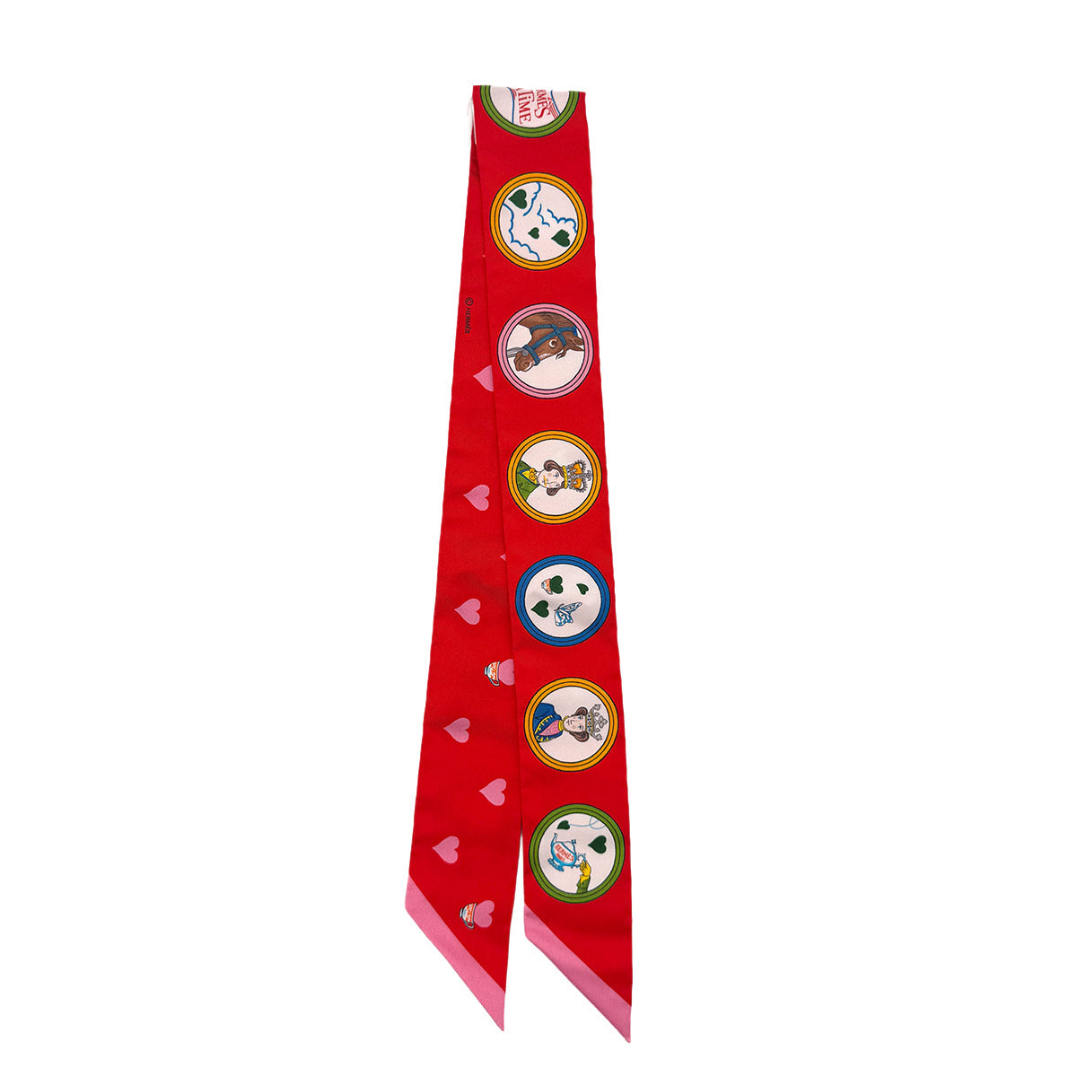 Luxury Promise Japan HERMES TWILLY TEA TIME SCARF MULTICOLOR SILK 90292054