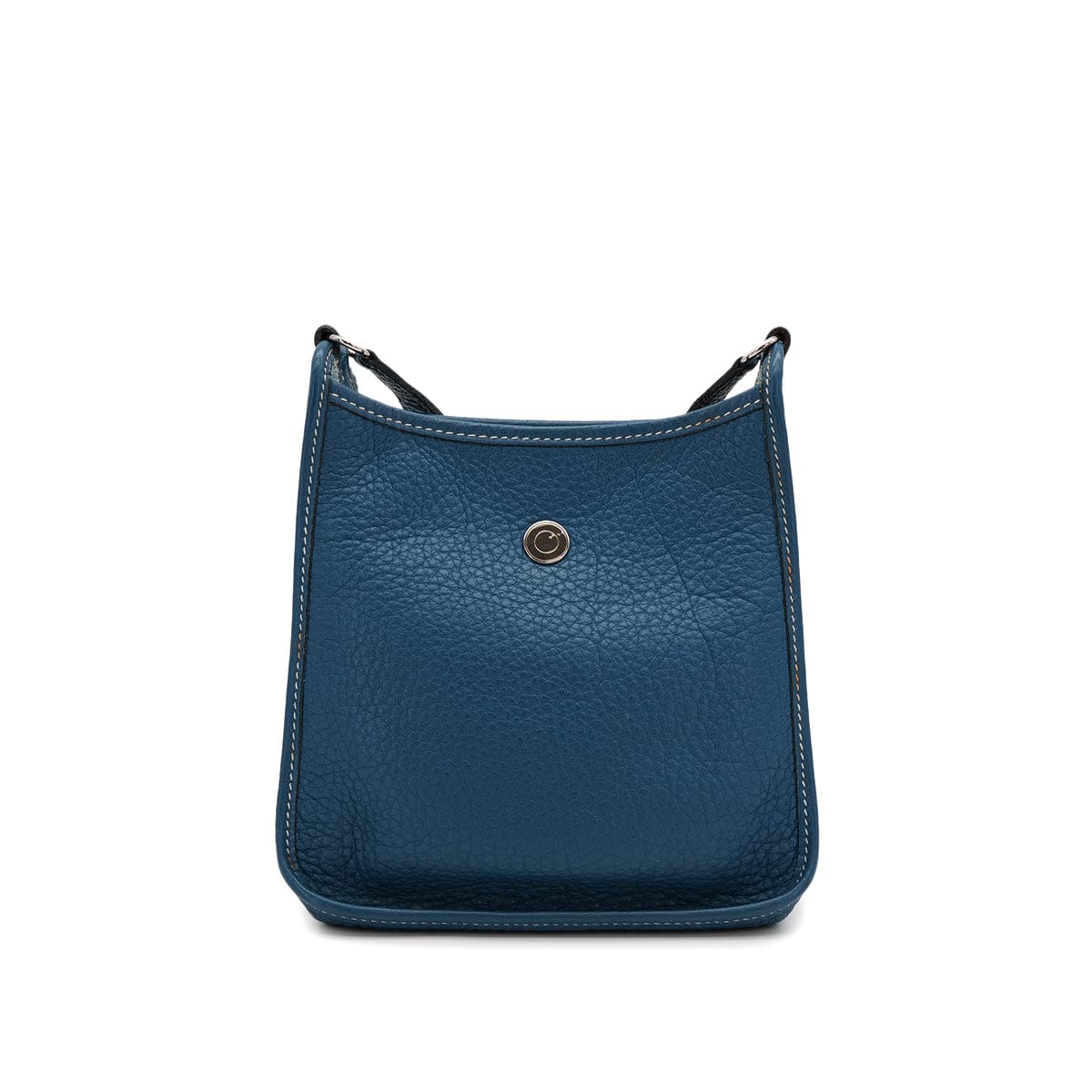 Luxury Promise Japan HERMES VESPA TPM BLUE THALASSA TAURILLON CLEMENCE SHOULDER BAG □G 90310307