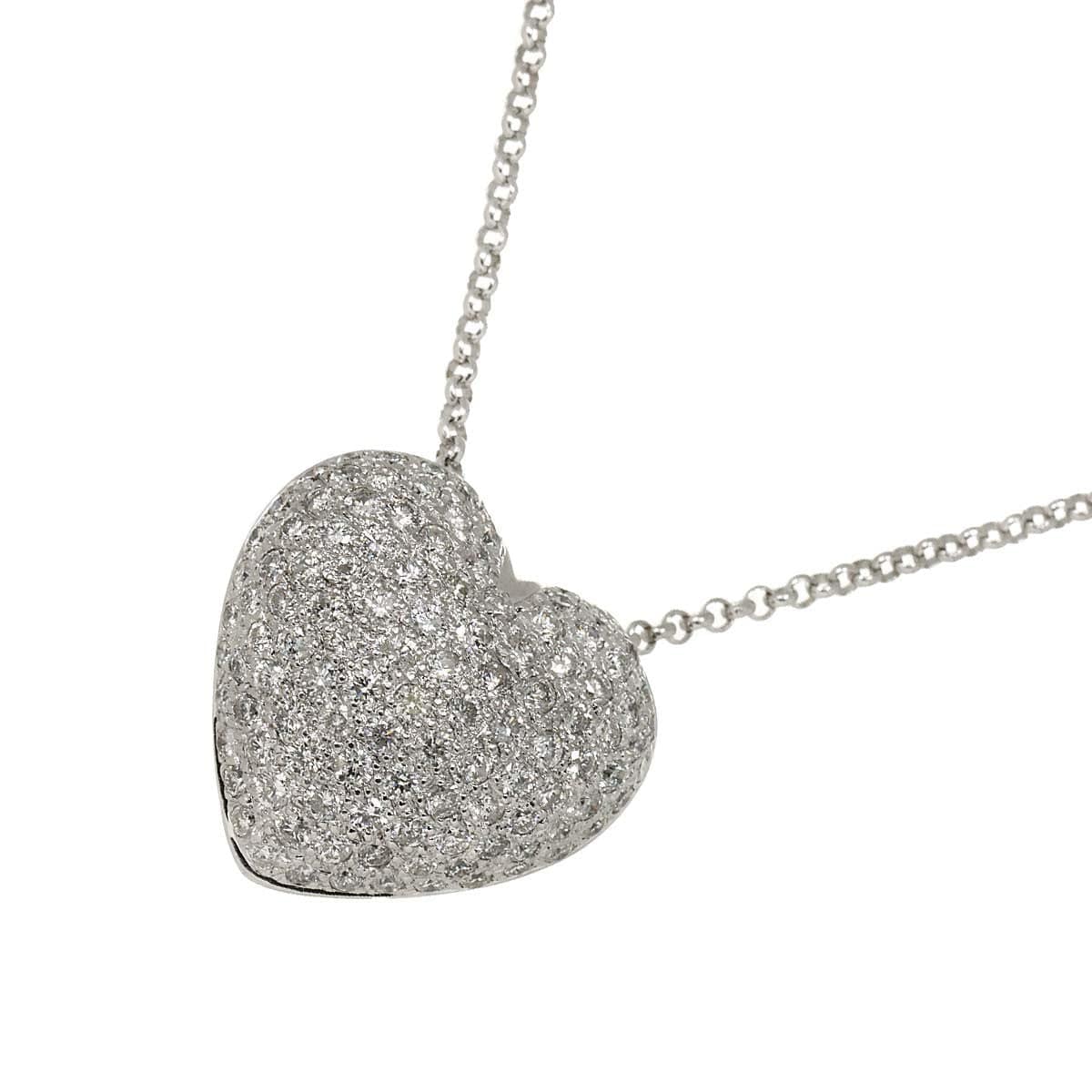 Luxury Promise Japan Diamond 2.00ct Necklace 18K WG White Gold 750 90284191
