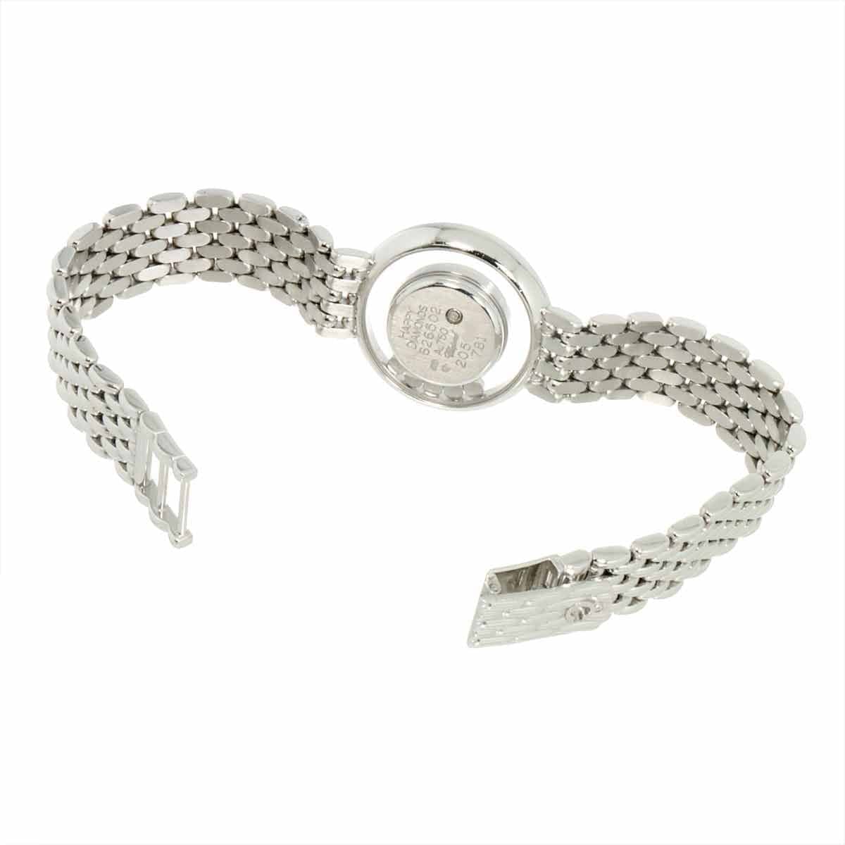 Luxury Promise Japan Chopard Happy Diamonds 205691 Ladies 750 WG 5P Diamond Ladies 90329135