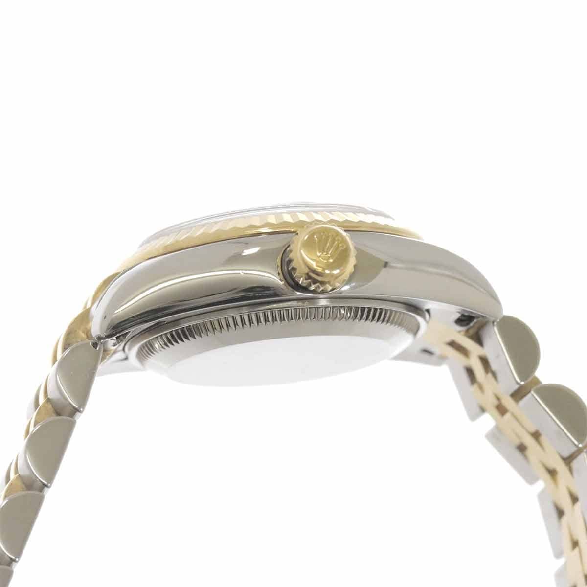 Luxury Promise Japan ROLEX Datejust 179173NGS Serial F 750 YG 10P Sapphire White shell 90293069