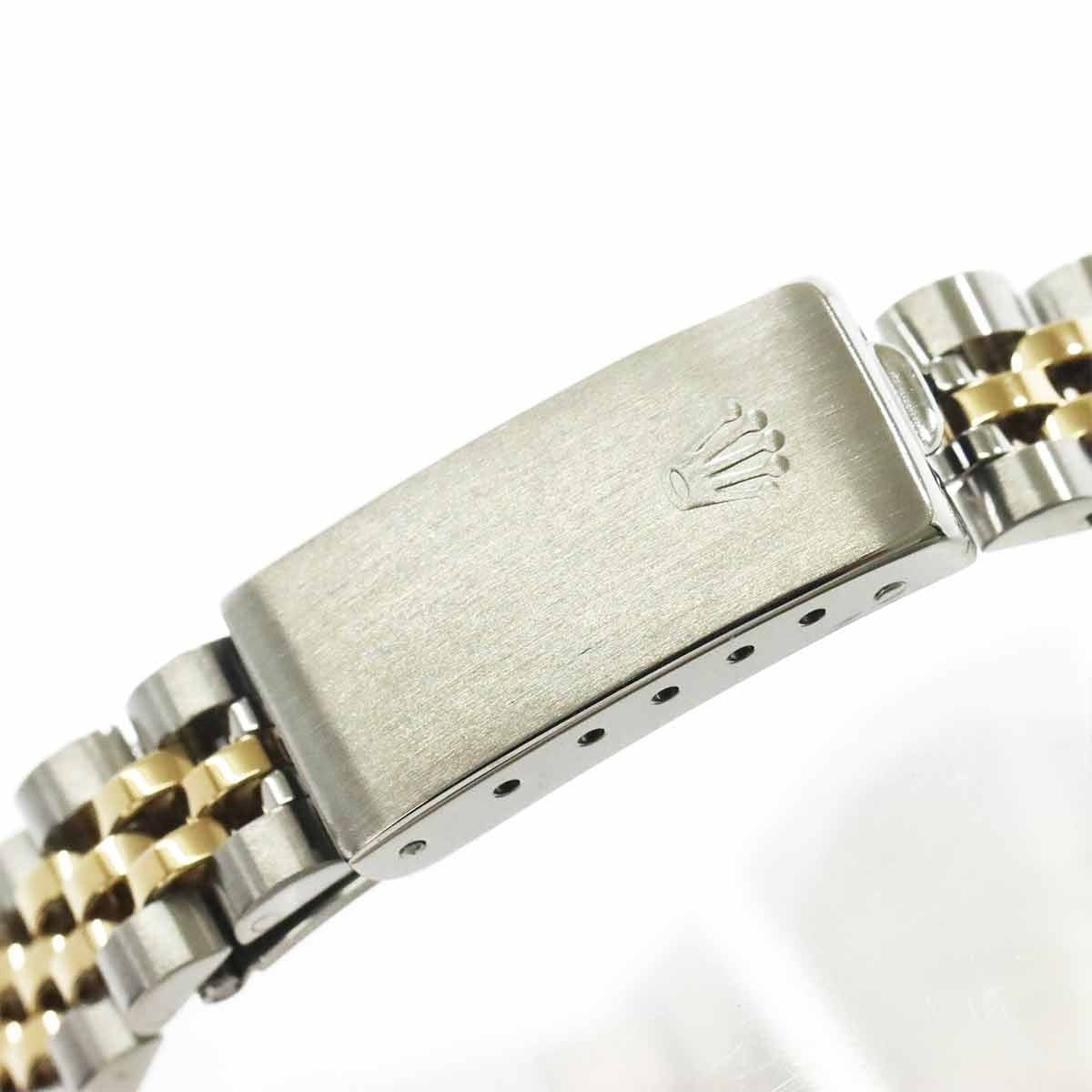 Luxury Promise Japan ROLEX Datejust 69173 Serial E Automatic Gold Dial 750 YG Ladies 90323509