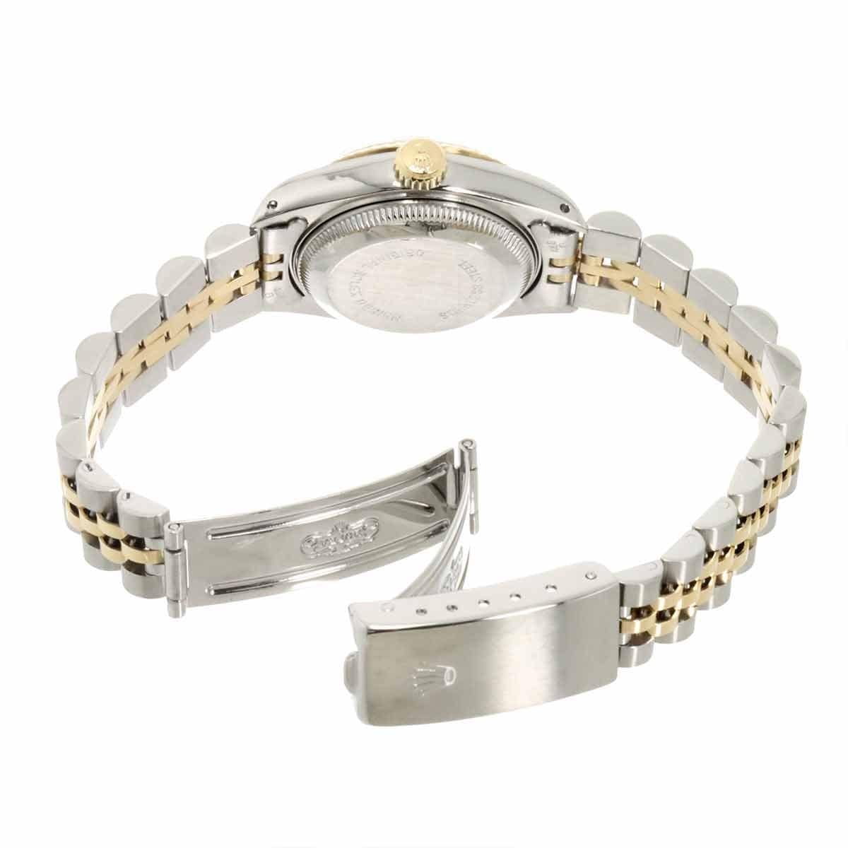 Luxury Promise Japan ROLEX Datejust 69173 Serial E Automatic Gold Dial 750 YG Ladies 90323509