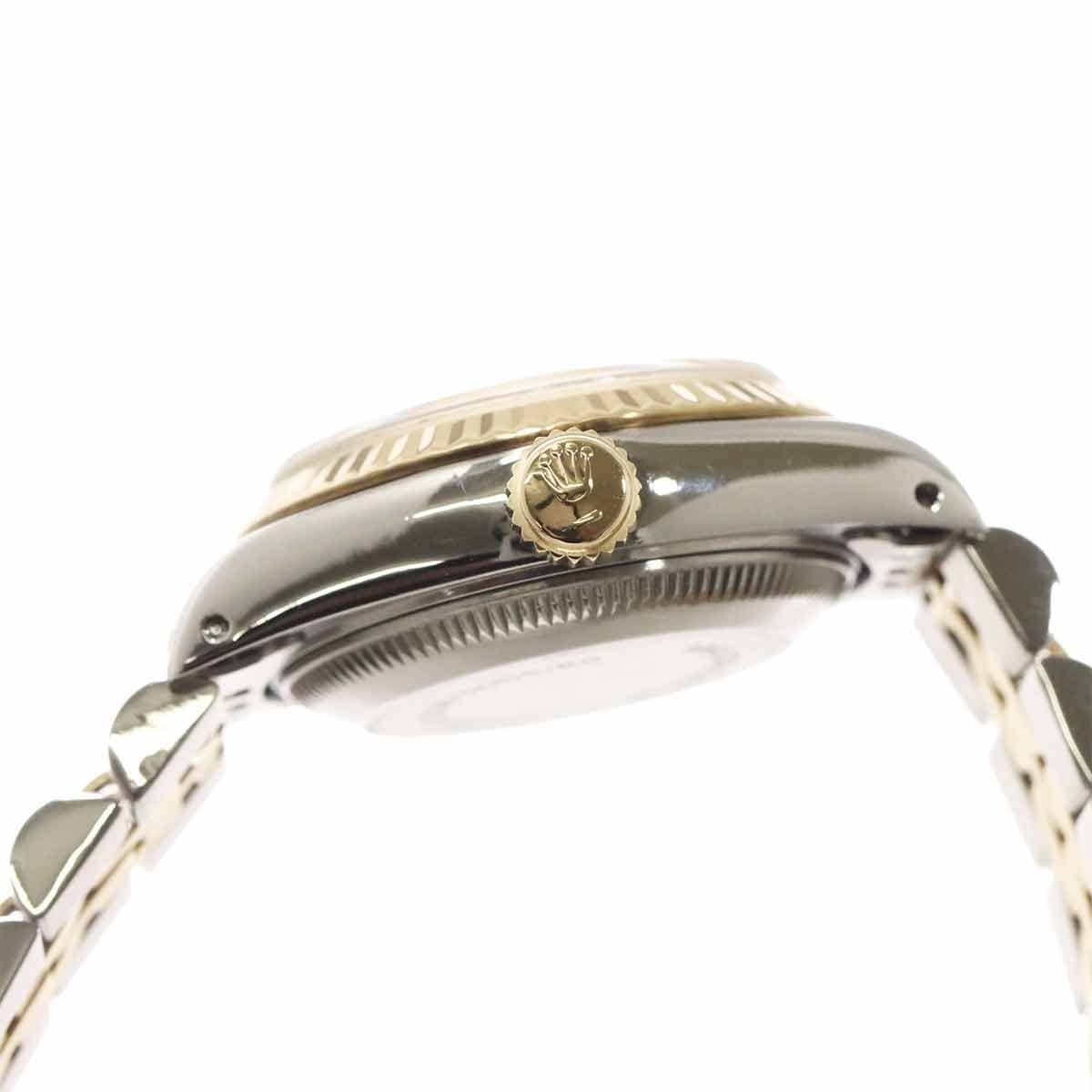 Luxury Promise Japan ROLEX Datejust 69173 Serial E Automatic Gold Dial 750 YG Ladies 90323509