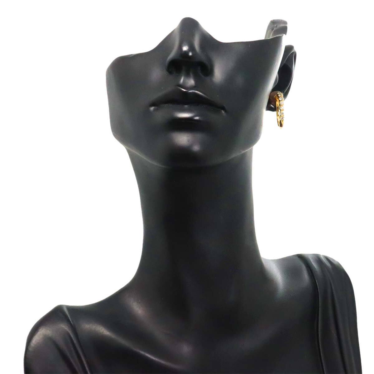 Luxury Promise Japan Diamond 0.25/0.25ct Earrings 18K K18 YG 750 90254591