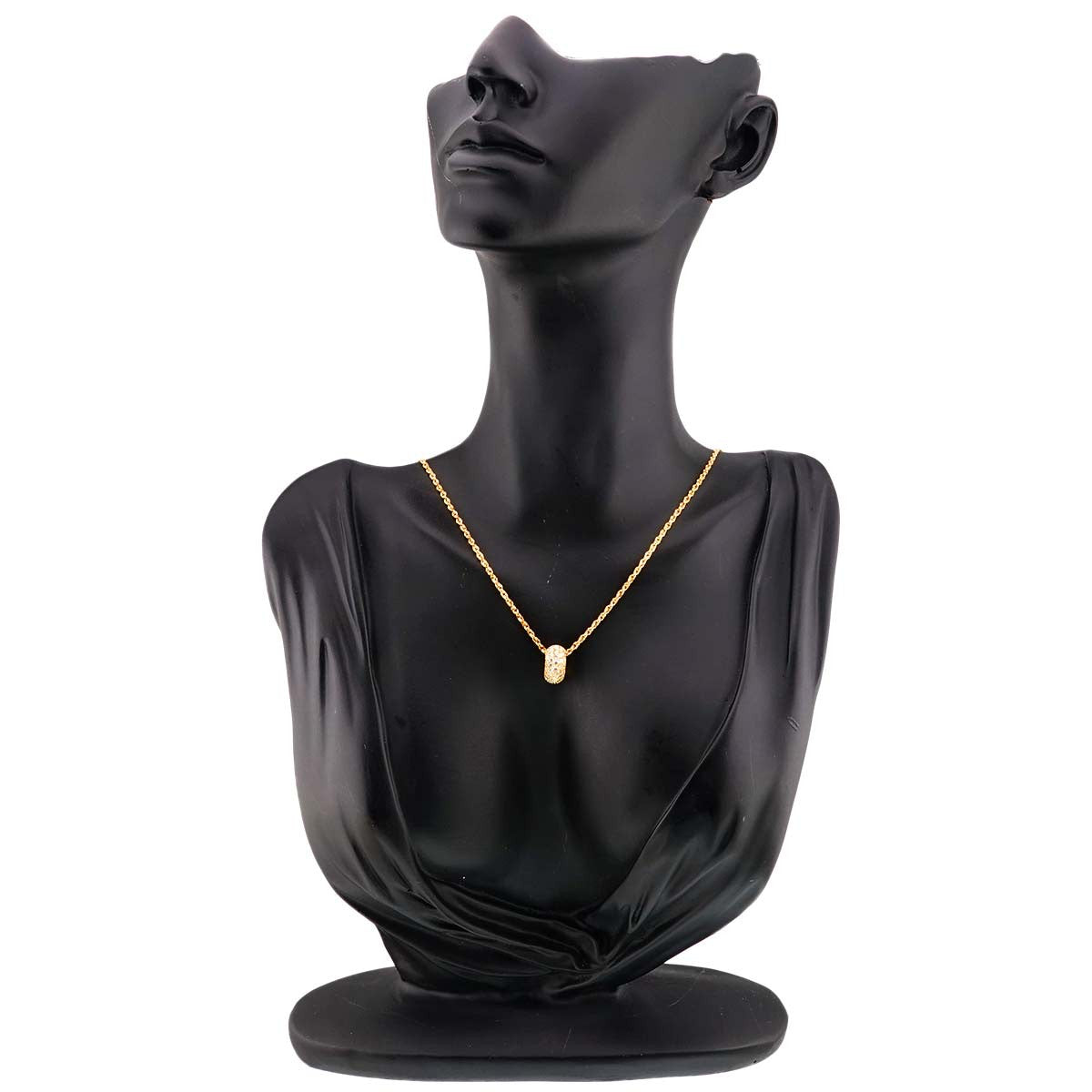 Luxury Promise Japan CELINE Diamond 0.61ct Ruby 0.03ct Necklace K18 Yellow Gold 750 90288387