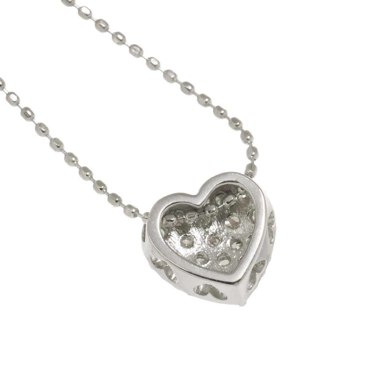 Luxury Promise Japan Diamond 0.30ct Necklace 18K WG White Gold 750 90280098