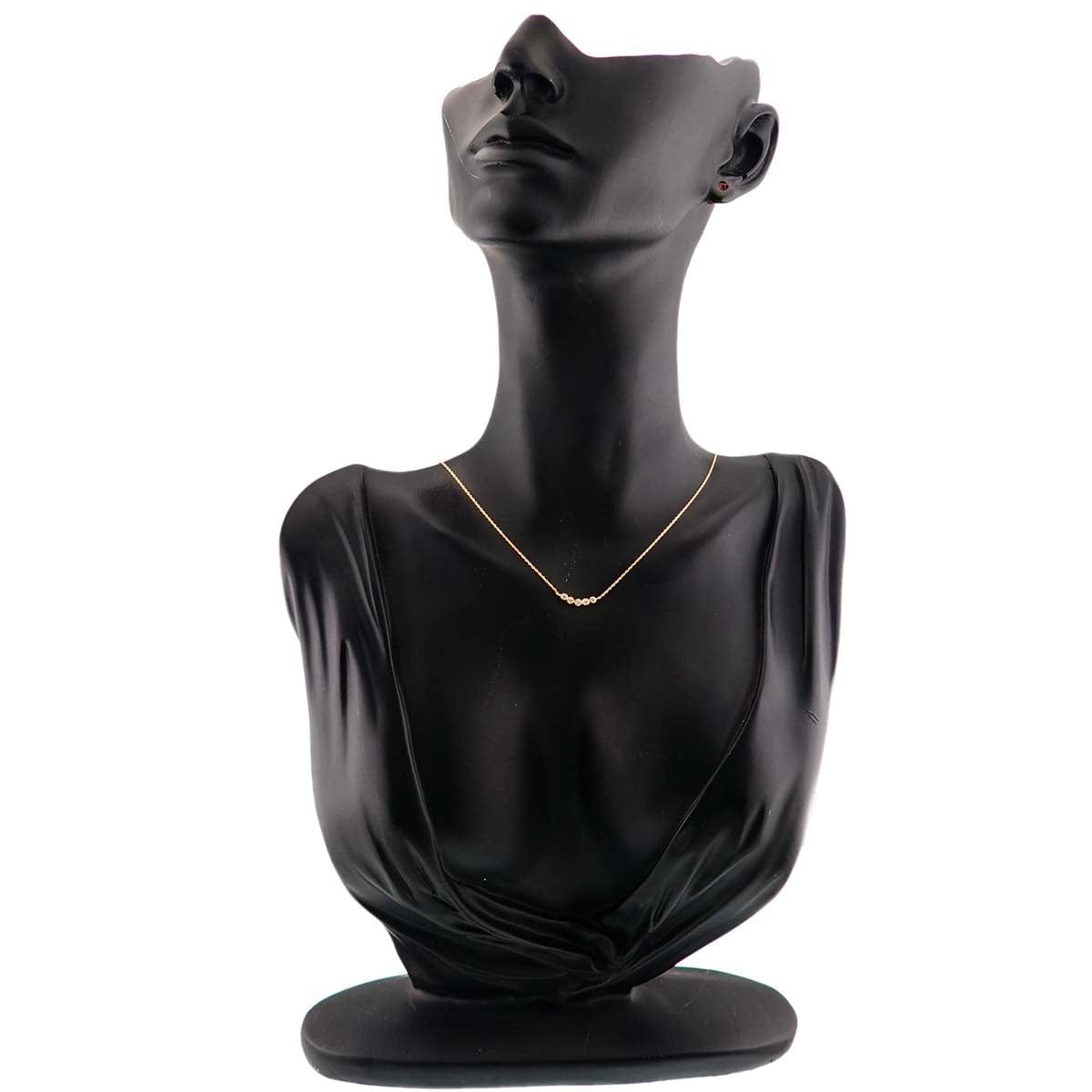 Luxury Promise Japan JILLSTUART Diamond Necklace 10K Yellow Gold 416 90311319
