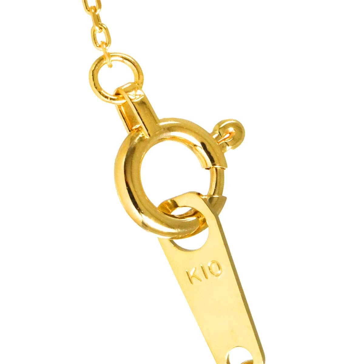 Luxury Promise Japan JILLSTUART Diamond Necklace 10K Yellow Gold 416 90311319